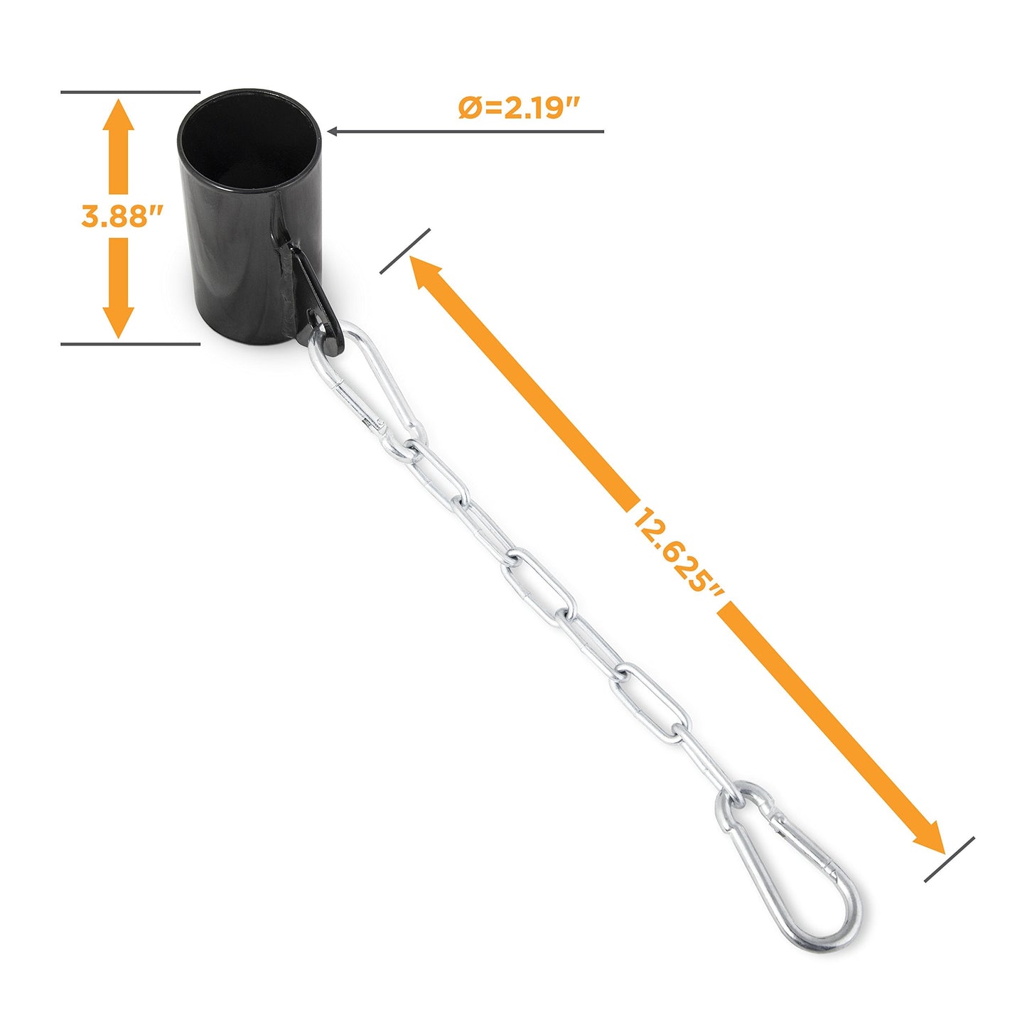 CAP Barbell Eyelet with Chain Attachment, Fits 2 Inch Bars