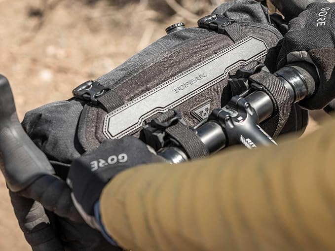 Topeak FrontLoader Bicycle Handlebar Bag - Black or Green