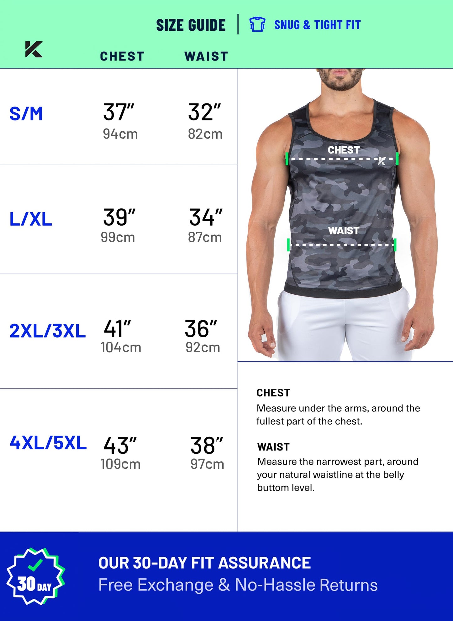 Kewlioo Men's Heat Trapping Pullover Sweat Enhancing Vest - Compression Vest Shirt Shapewear Top - Gym Exercise Versatile Heat Shaper Jacket (Gray Camo, S/M)