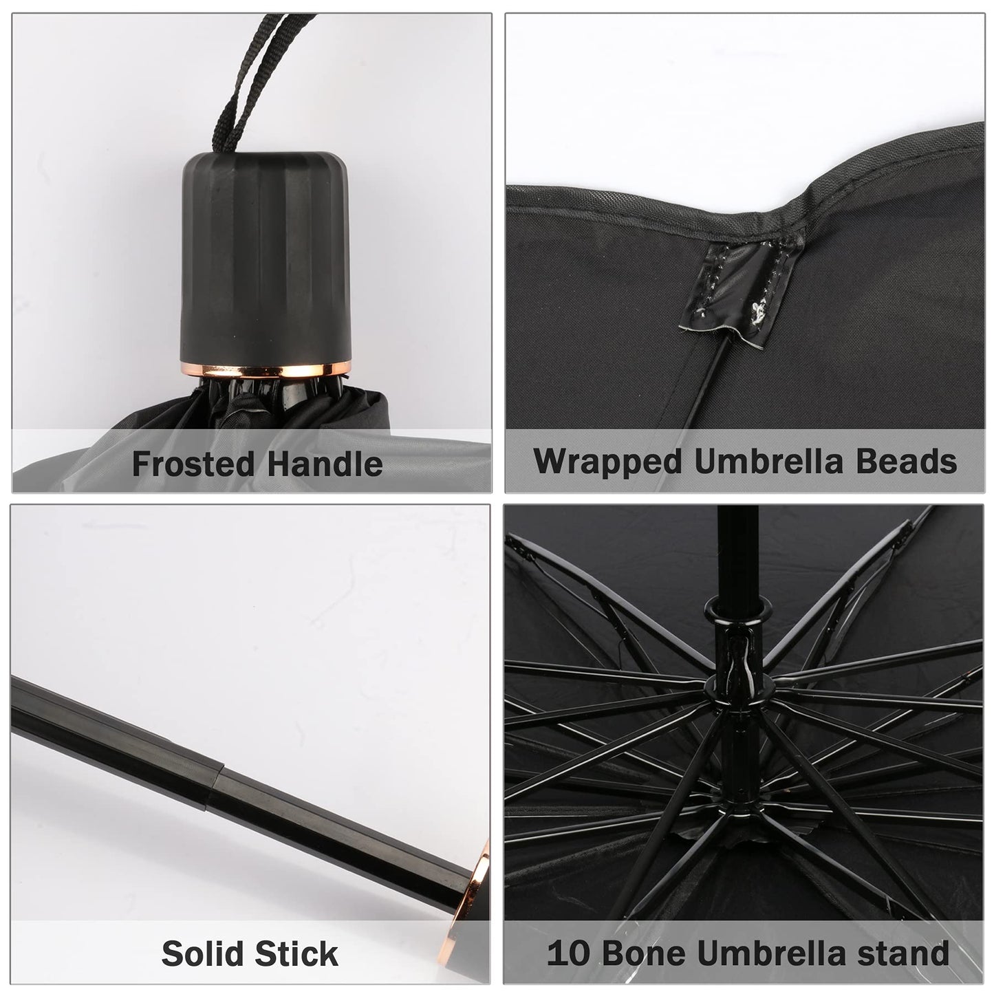 Amiss Foldable Windshield Sun Shade Umbrella - UV Reflecting Car Sunshade Cover (3155 Inch)