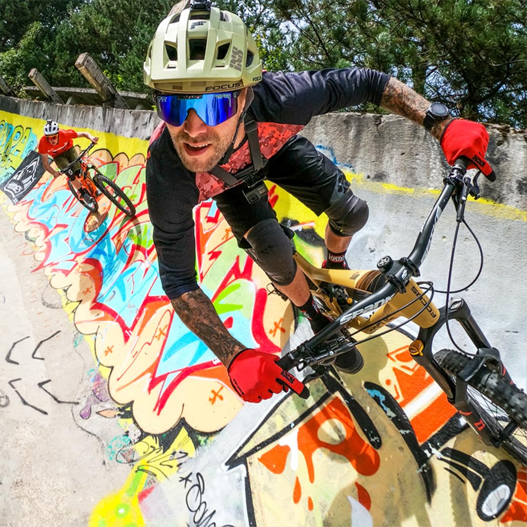 Pit Viper The 2000 Sunglasses (The Midnight 2000 with Z87+ Blue Lens)