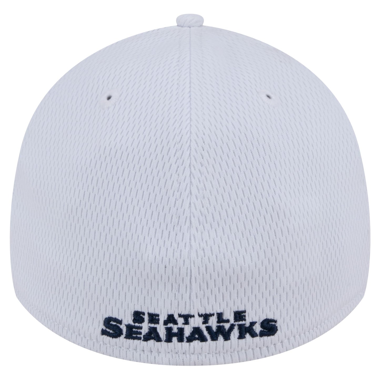 New Era Men's White Seattle Seahawks Active 39THIRTY Flex Hat