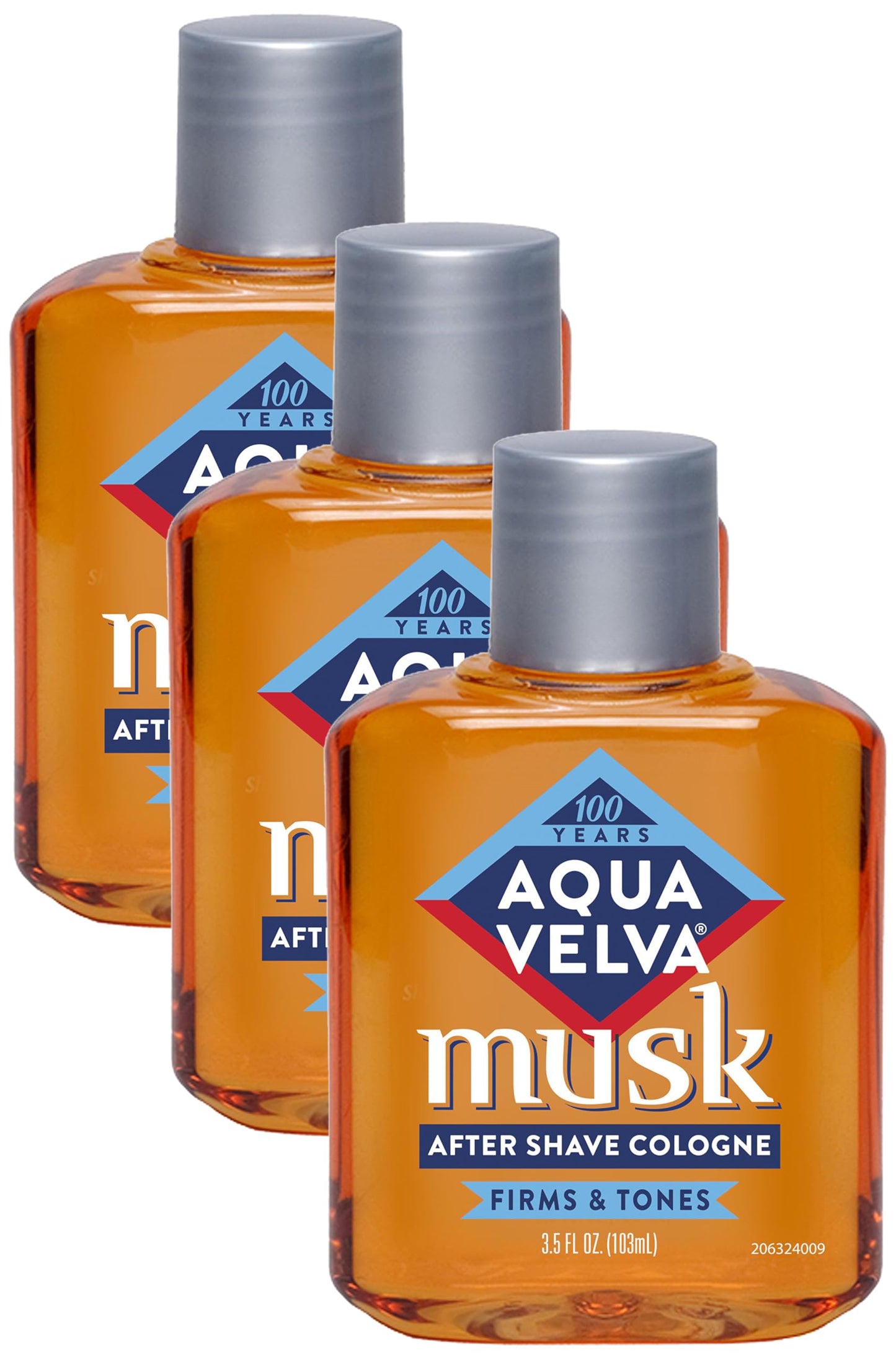 Aqua Velva After Shave, Musk, 3.5 Ounce (Pack of 3)