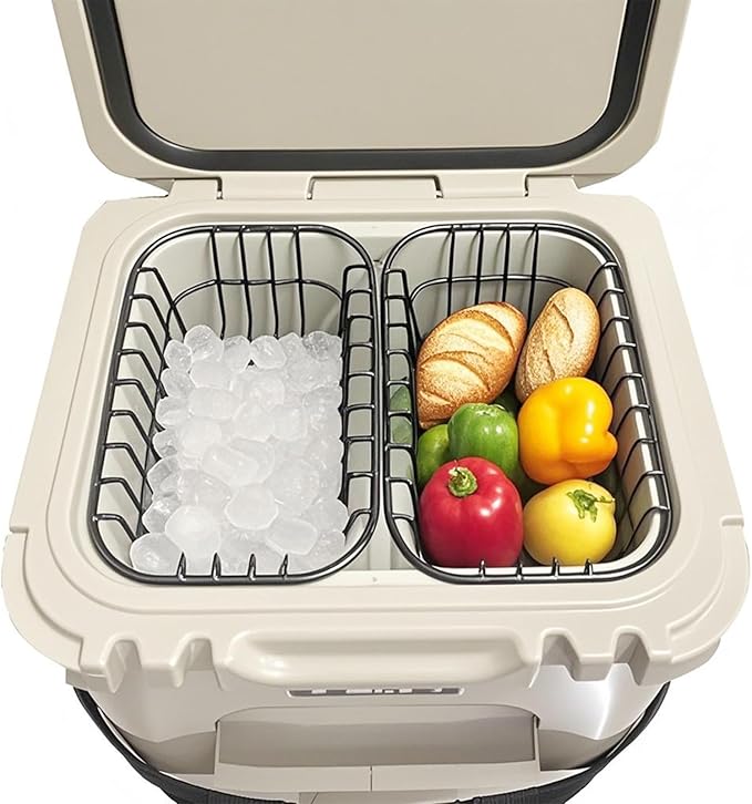 Cooler Basket for YETI Roadie 24,Keep Smaller Items Dry and Stay Goods High,YETI Roadie 24 Accessories,YETI Ice Compatible with YETI Cooler Accessories,Good to Hold Fruit,Utensils,etc