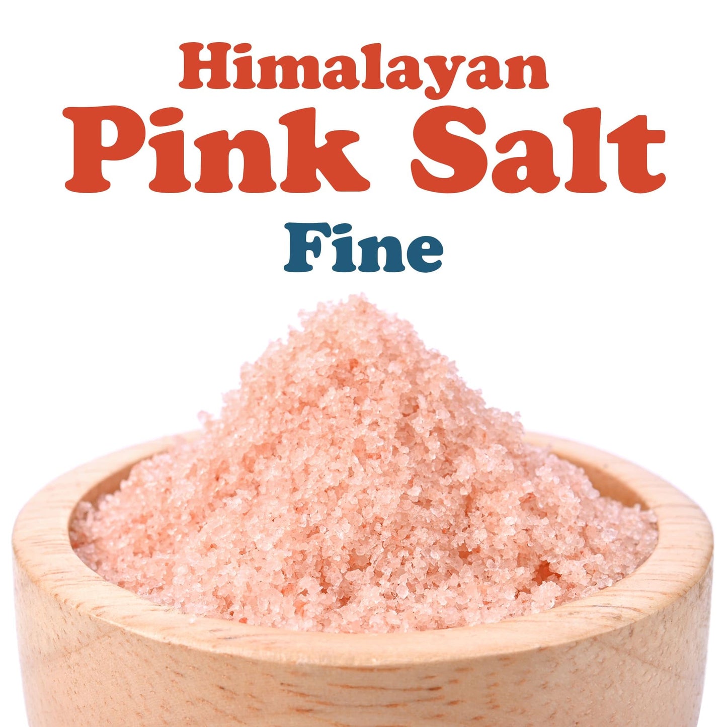 Food to Live Himalayan Pink Salt, 2 Pounds – Fine Grind, Pure, No Additives, No Preservatives, Vegan, Kosher, Bulk. Basic Seasonings. Packed with Minerals. Great for Cooking, Baking, Salt Shakers.