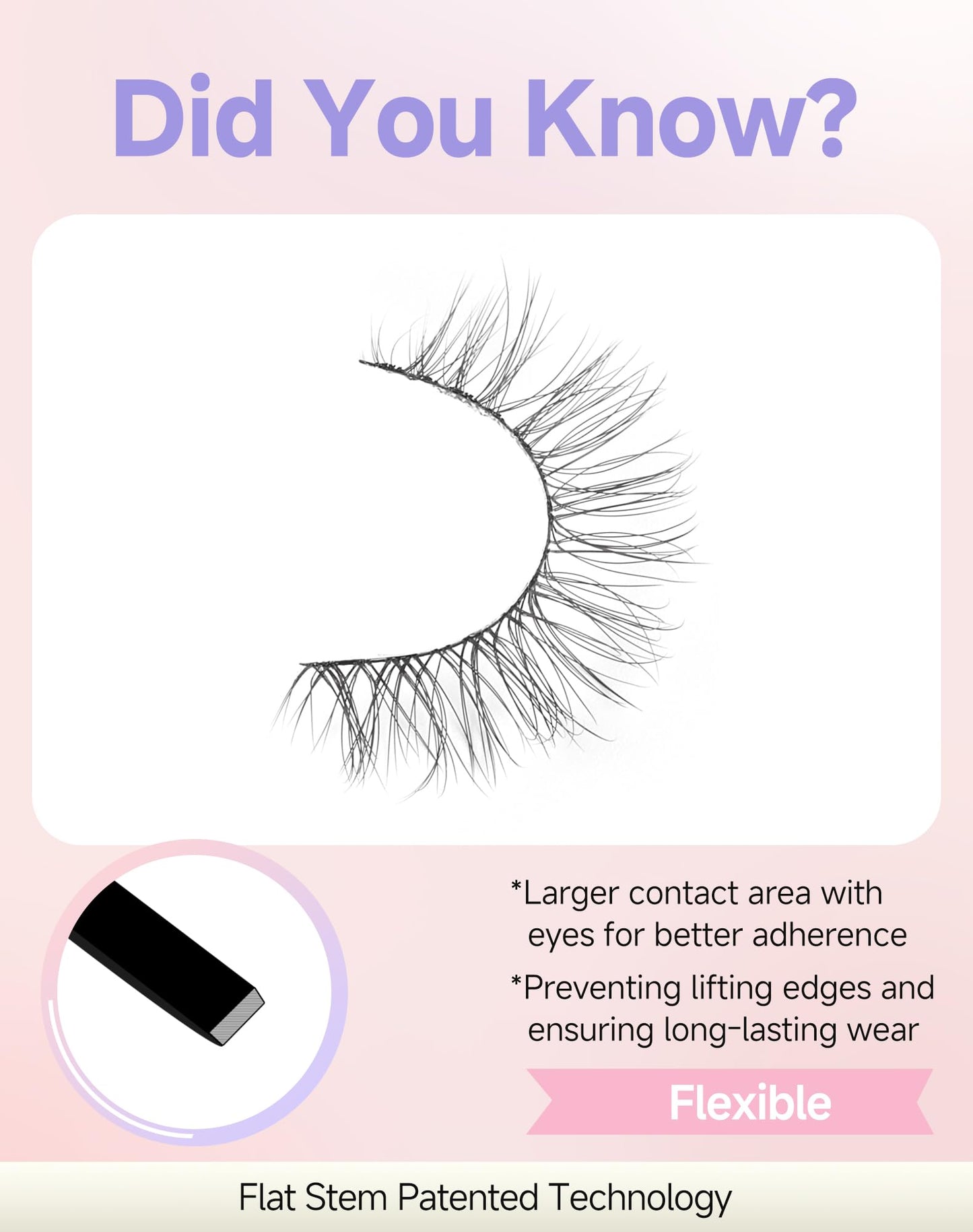 Natural Lashes Natural Eyelashes Natural Look Wispy Lashes Mink Lashes False Eyelashes Fake Eyelashes C Curl Lashes Strip Lashes Pure-08