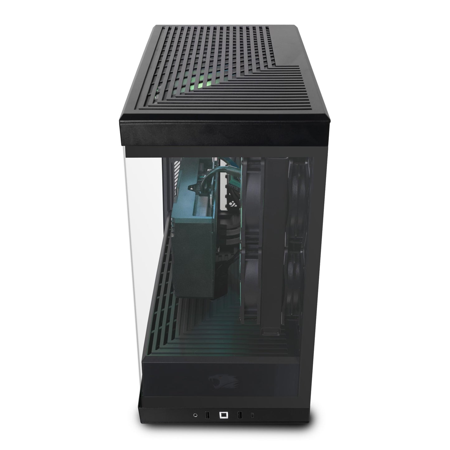iBUYPOWER Y40 PRO Black Gaming PC Desktop Computer AMD Ryzen 9 7900X CPU, NVIDIA GeForce RTX 5070Ti 16GB GPU, 32GB DDR5 RGB 5200MHz RAM, 2TB NVMe SSD, Windows 11 Home, Keyboard, Mouse - Y40BA9N57T01