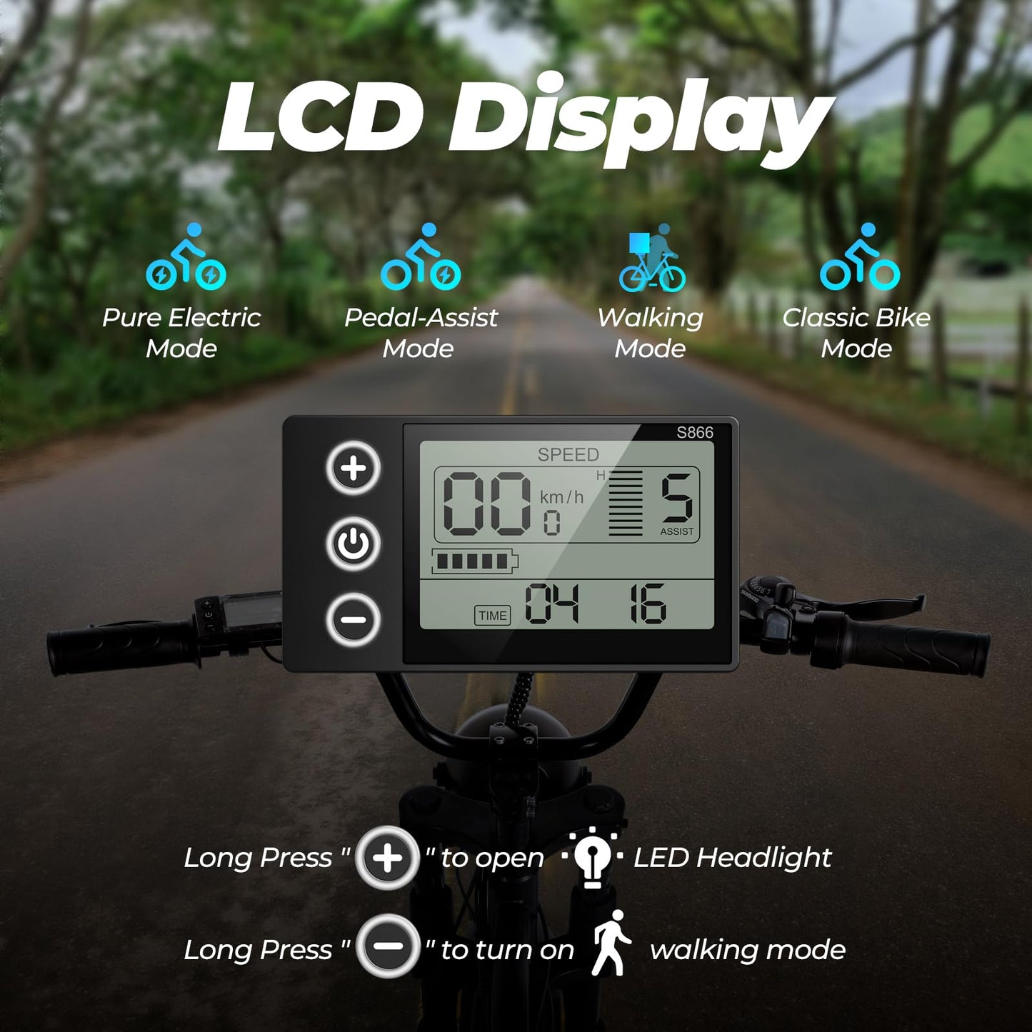 Fat Tire Electric Bike for Adults,1500W 32 Mph Top Speed Motorcycle Design Ebike, 48v 15.6AH 25-50 miles Long Range E Bike for Men and Women,All Terrain Motorbikes 20x4" Adult Electric Bicycles E-bike