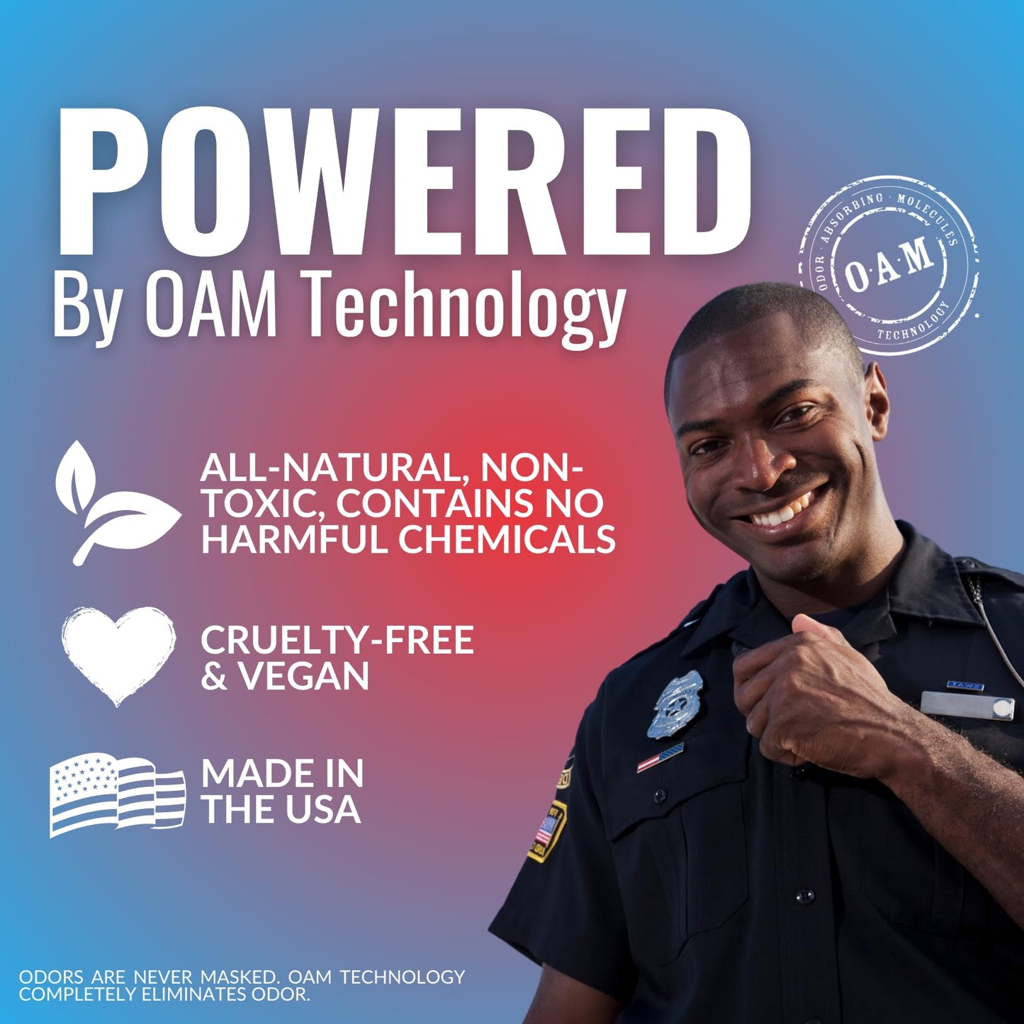 Arrest My Vest Military and Police Grade Odor Eliminating Spray for Body Armor, Tactical Gear. Safe on K9's, ballistic vests and all fabrics including leather - Unscented - 2 16 oz Bottles