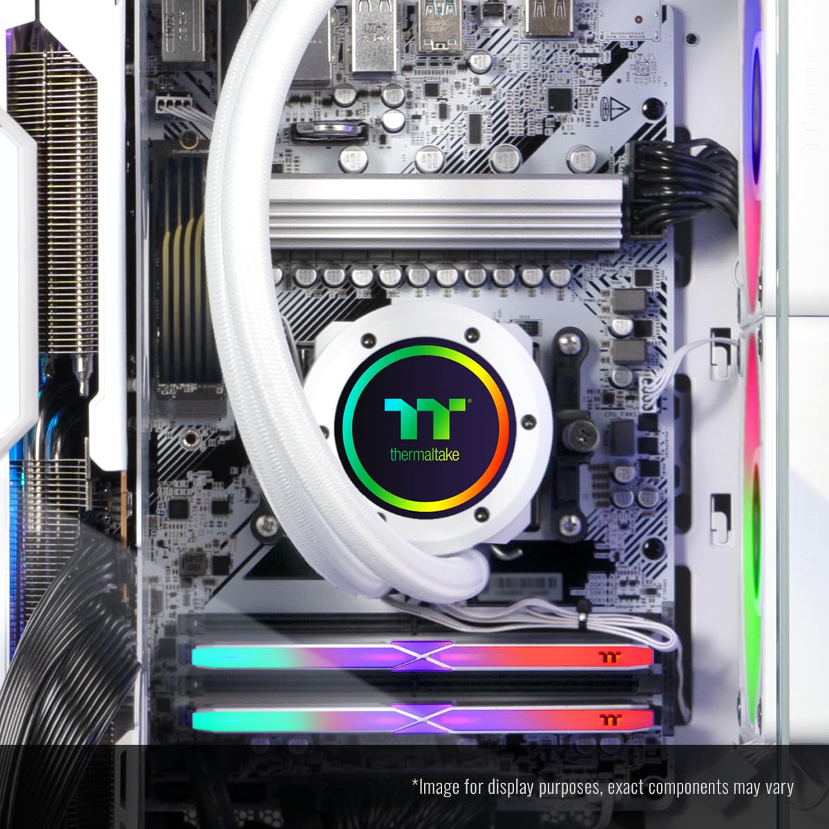 Thermaltake LCGS Reactor 7897XS Gaming Desktop (AMD Ryzen™ 7 7800X3D, 32GB 5600MT/s DDR5 RGB Memory, AMD Radeon™ RX 9070 XT, 2TB NVMe M.2, WiFi, Windows 11) T3WT-B650-97X-LCS