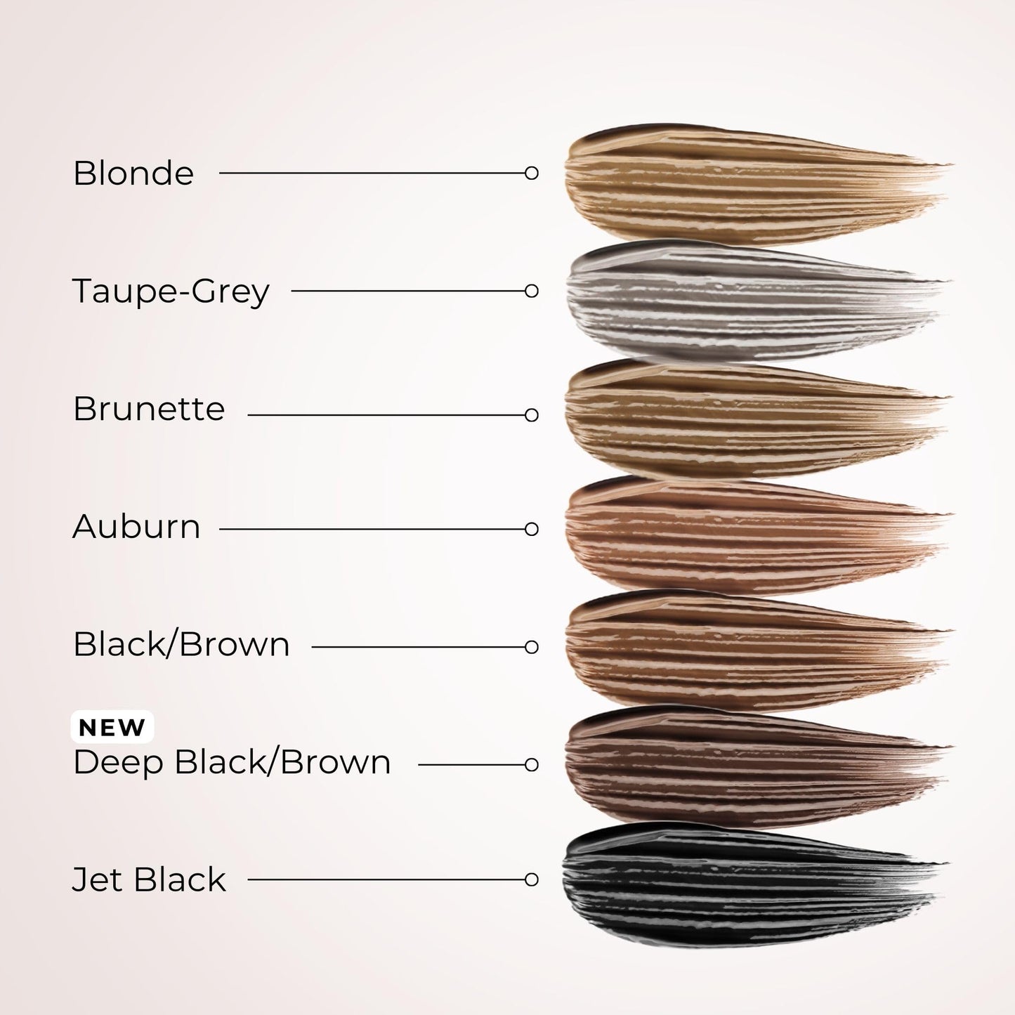 WUNDERBROW Eyebrow Gel, Waterproof, Smudgeproof, Lasts for Days, Shade: Jet Black, Vegan and Cruelty-Free