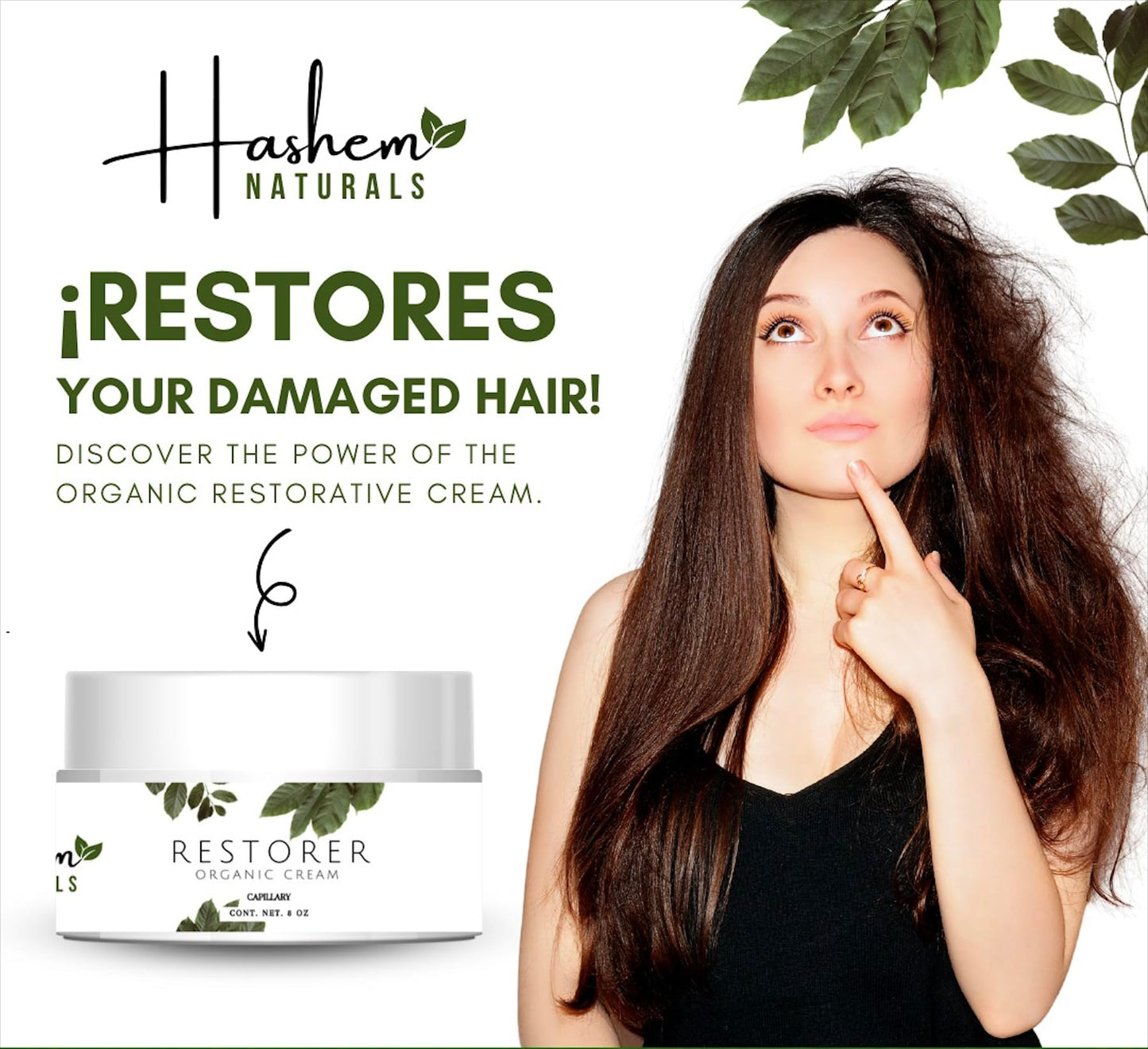 Natural Hair Growth Kit with Biotin, Collagen and Vitamins. Free of Salts, Sulfates and Parabens.