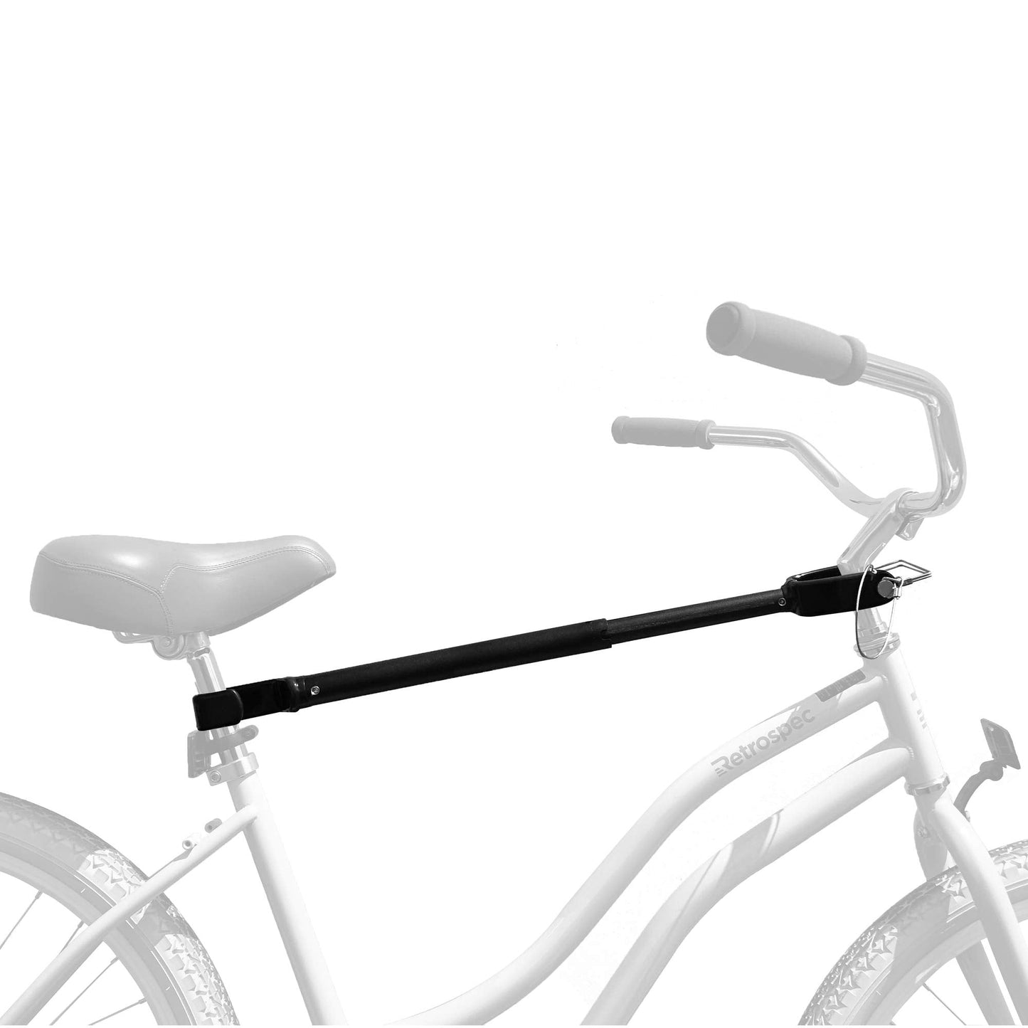 Retrospec Lenox 2-5 Bike Hitch Rack + Top Tube Adapter