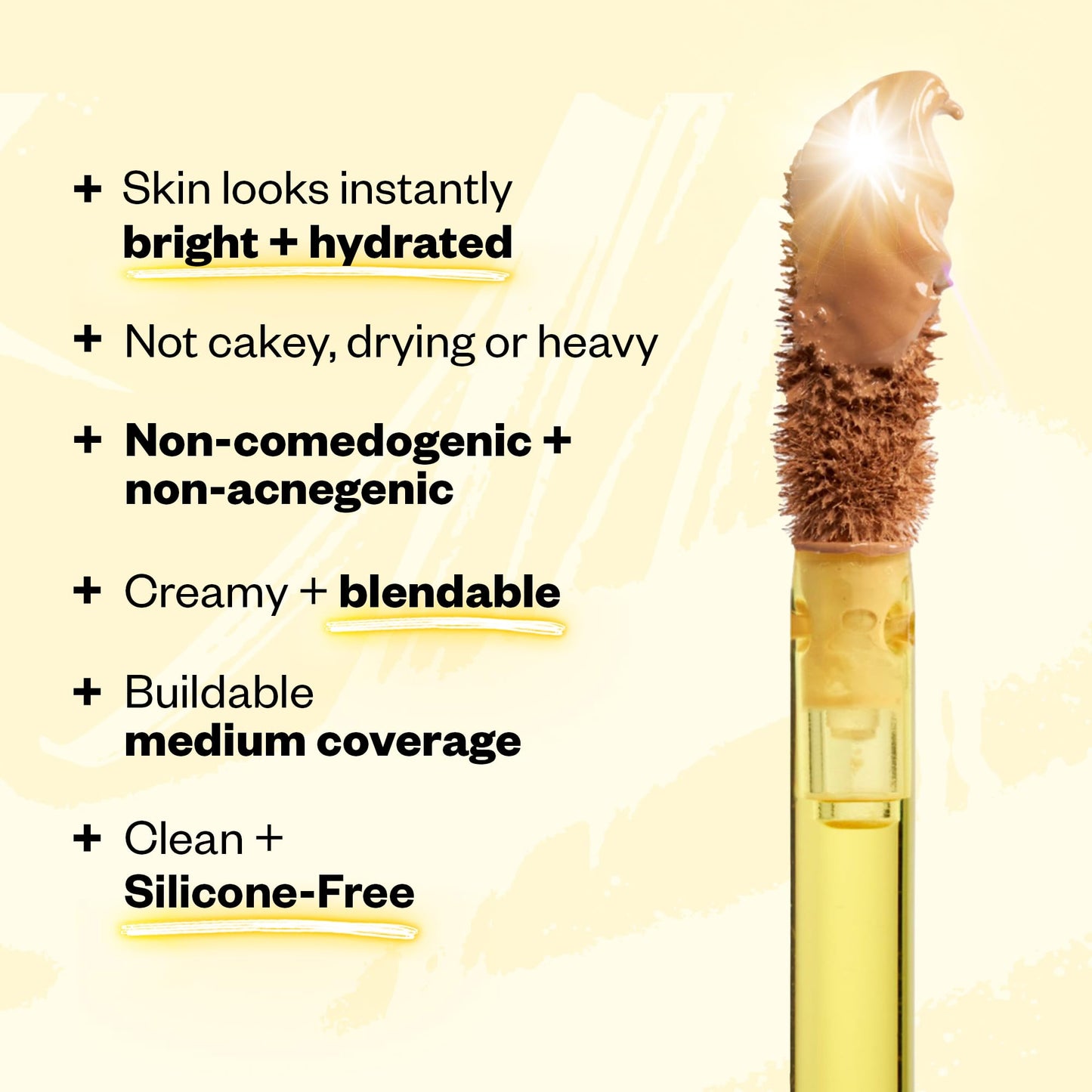 Kosas Mini Revealer Concealer - Medium Coverage Makeup, Conceals Dark Circles Under the Eyes, Dark Spots and Blemishes (Tone 1.5)