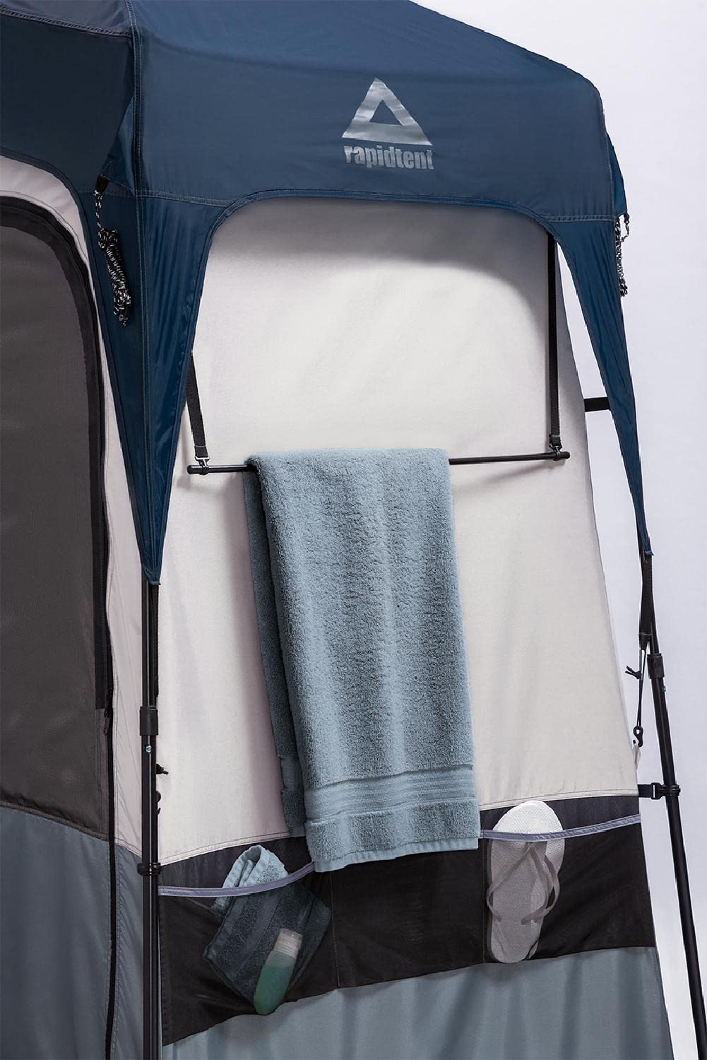Caddis Rapid 2-Room Privacy Shelter, Camping Shower Tent, Privacy Tents for Camping, Pop Up Tent for Showering, Changing or Lavatories, Portable Shower, (by Caddis Sports)
