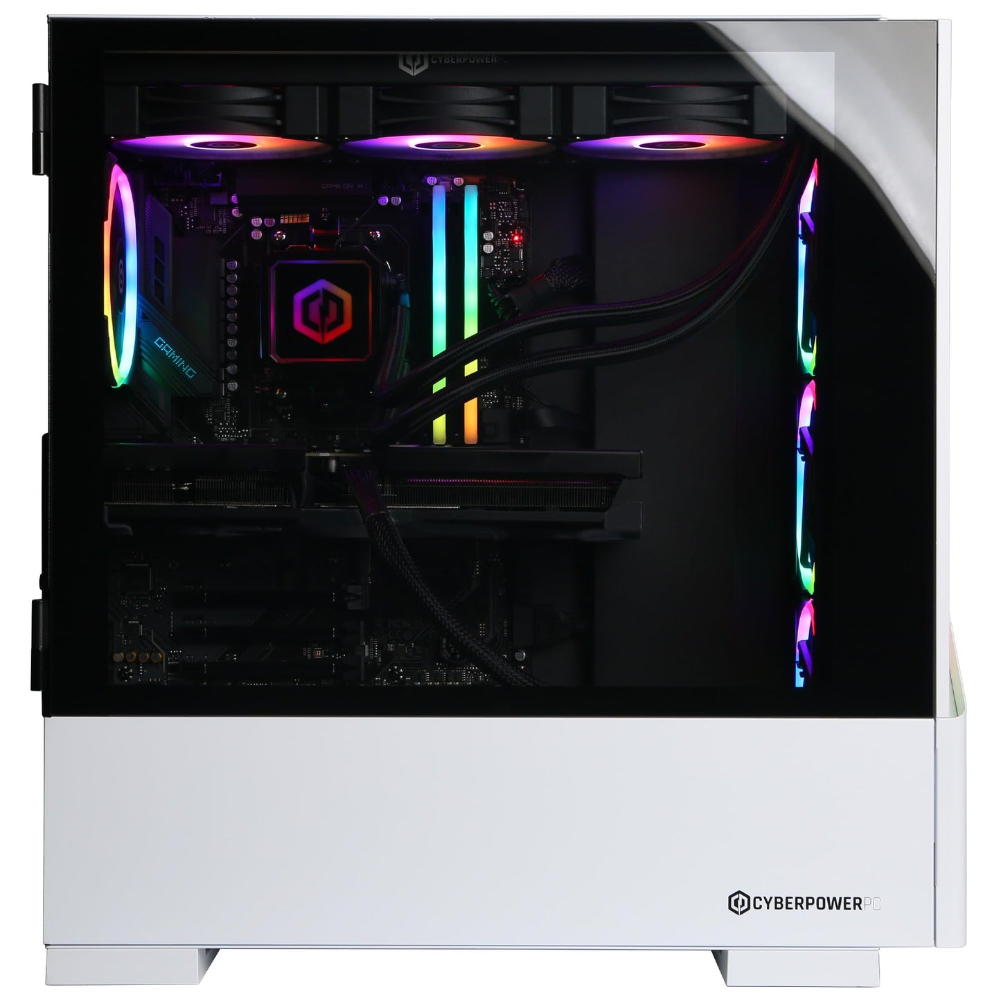 CyberPowerPC Gamer Supreme Gaming PC, AMD Ryzen 9 9900X 4.4GHz, GeForce RTX 5070 Ti 16GB, 32GB DDR5, 2TB PCIe 4.0 SSD, WiFi Ready & Windows 11 Home (SLCAI9800A3)