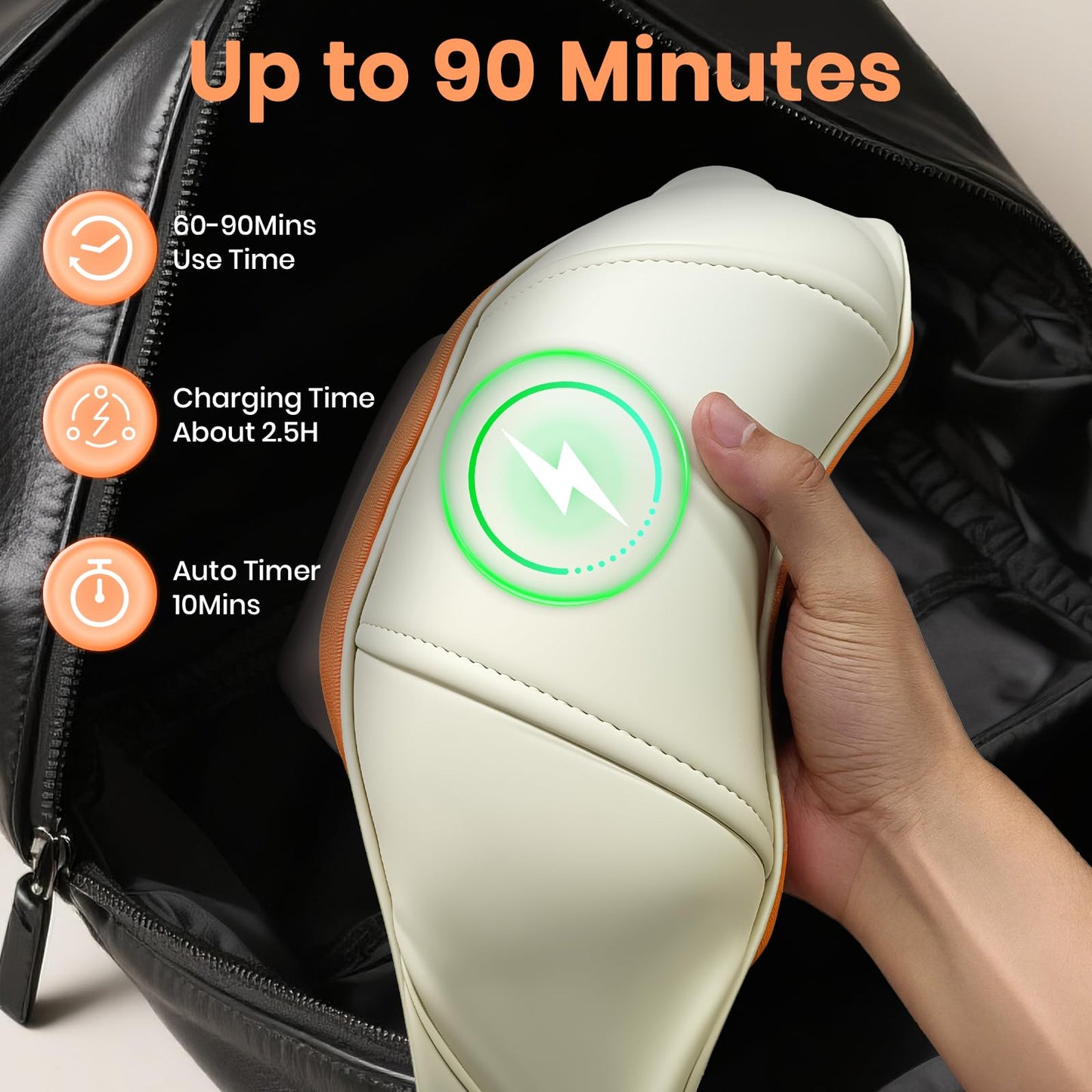 Gifts for Women / Men: 2025 NEW Shiatsu Neck Massager with Heat, Brushless Neck Massager for Pain Relief Deep Tissue with 3 Modes, Deep Kneading Shoulder and Back Massagers, Dad / Mom Gifts Birthday