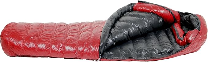 Western Mountaineering AlpinLite 20 Degree Sleeping Bag Cranberry 5FT 6IN / Left Zip