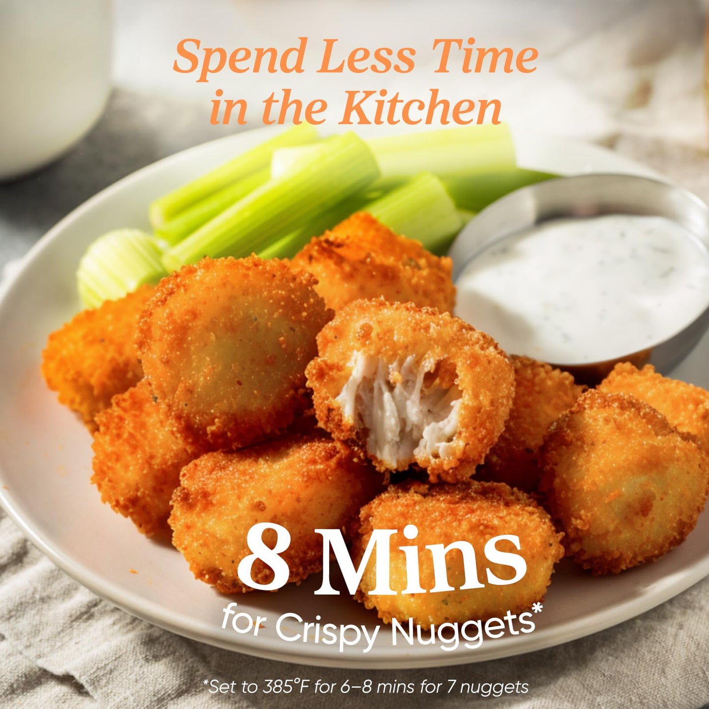 COSORI Air Fryer 2.1 QT, Small & Mini 4-in-1 airfryer Ideal for Simple Meals and Snack, Easy to Leftover Food to Crispy, Up to 97% Less Oil, 30 In-App Recipes, Nonstick & Dishwasher-Safe Basket