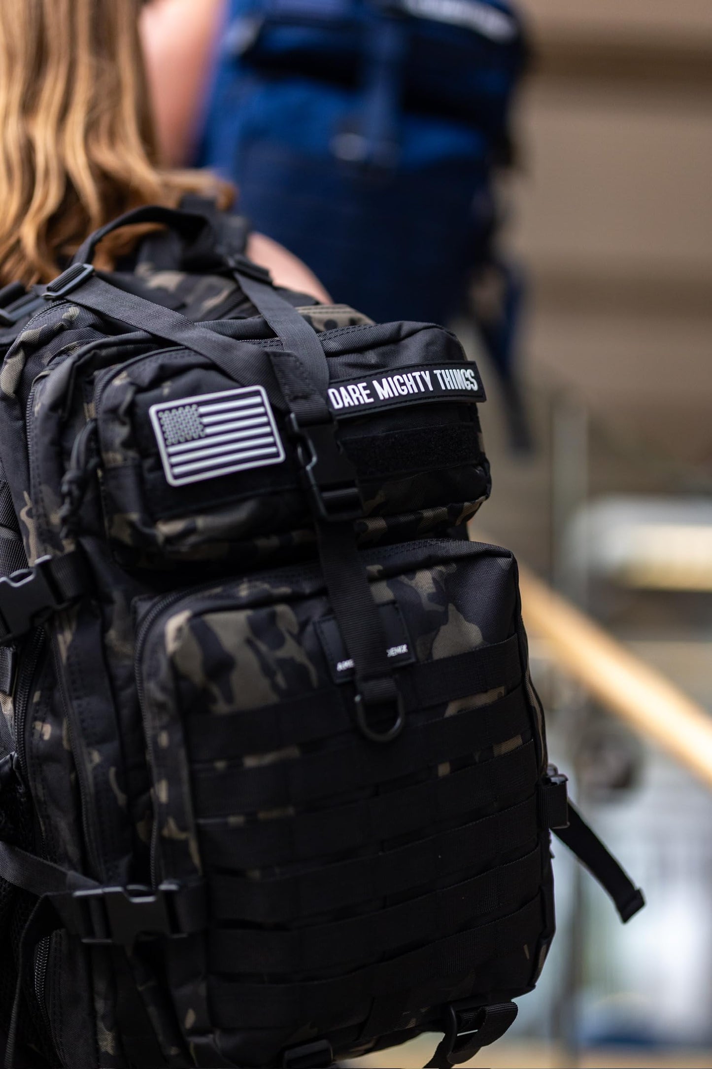 AMERICANPHOENIX 45L Elite Tactical Backpack | 3X Stronger Work & Military Backpack | Water Resistant and Heavy Duty | 3 Day MOLLE Bug Out Bag (Dark Forest)