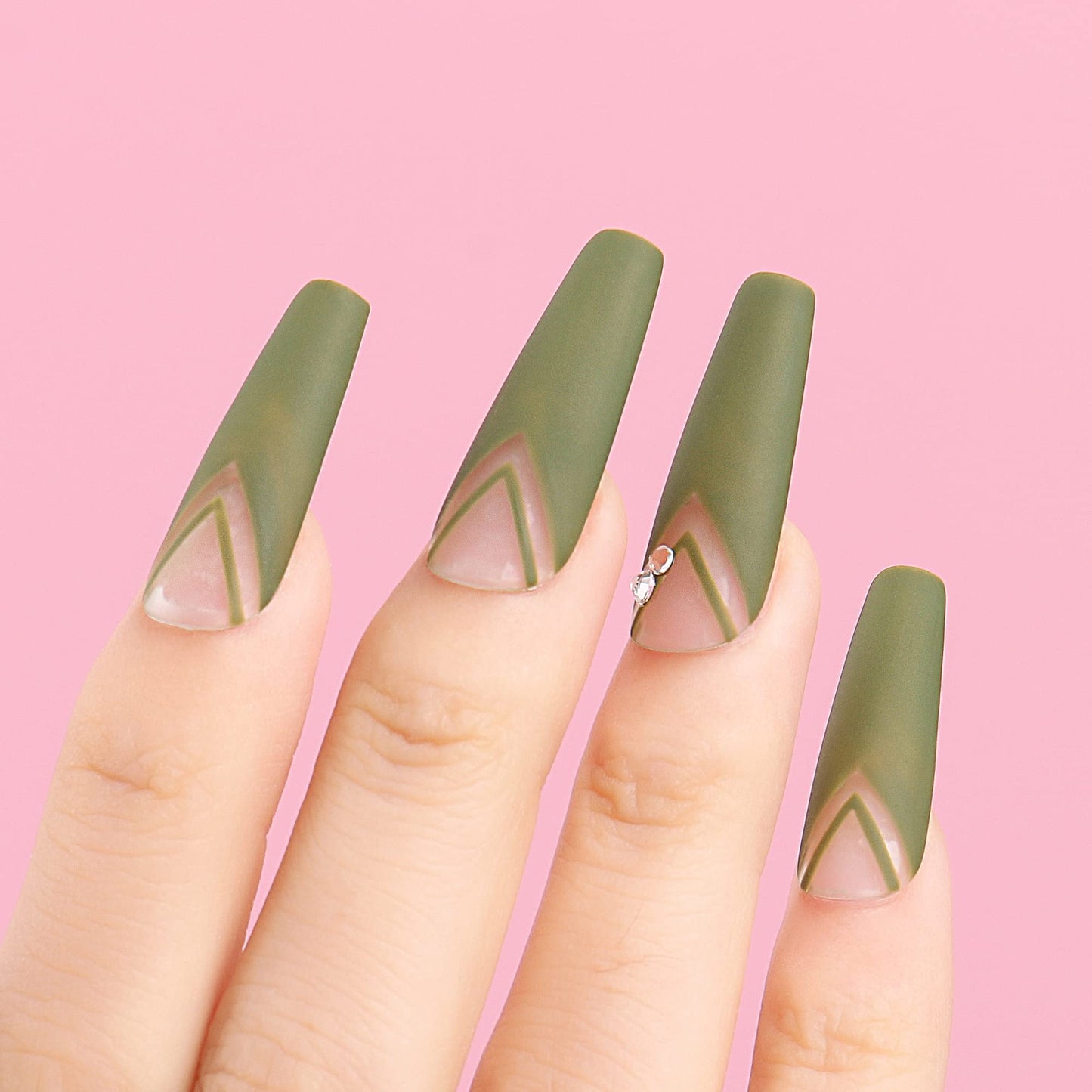AIMEILI Soak Off UV LED Gel Nail Polish - Kale (073) 10ml