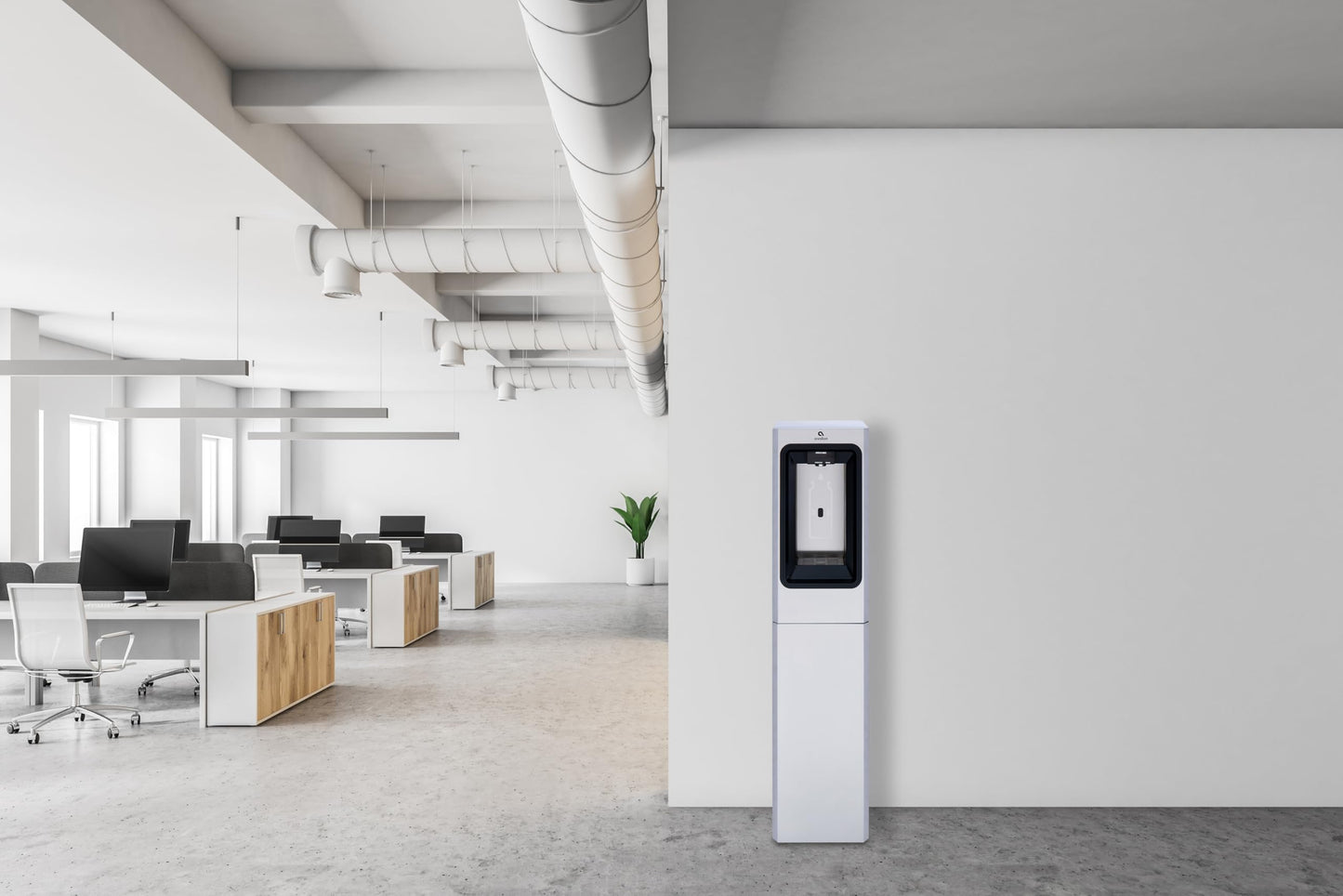 Avalon Freestanding Bottle Filler, Sensor Dispensing, UV Cleaning, Digital Bottle Counter Display, Dual Filtration, WiFi Enabled