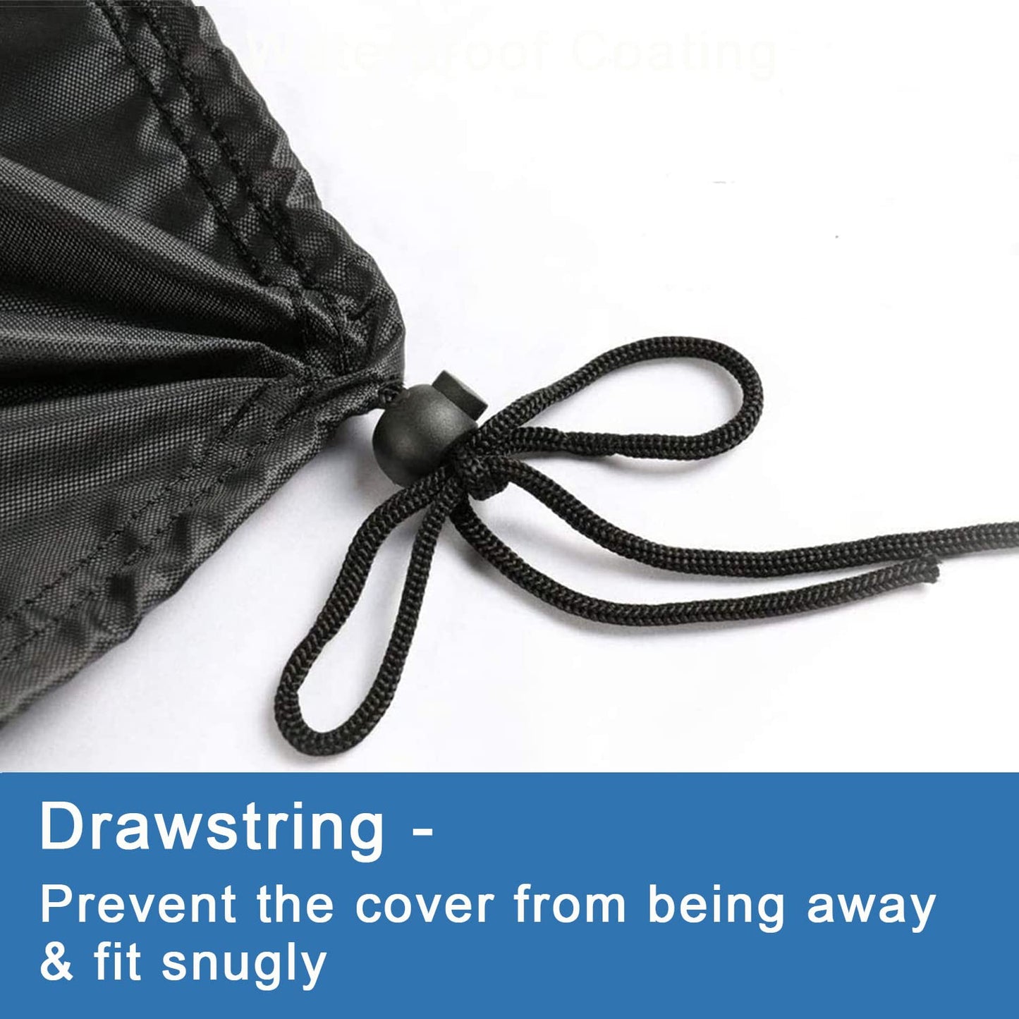 Rilime Treadmill Cover, Waterproof Outdoor Treadmill Covers with Drawstring, Upgrade Dust Proof Heavy Duty Non-Folding Running Machine Treadmill Covers for Indoor Outdoor