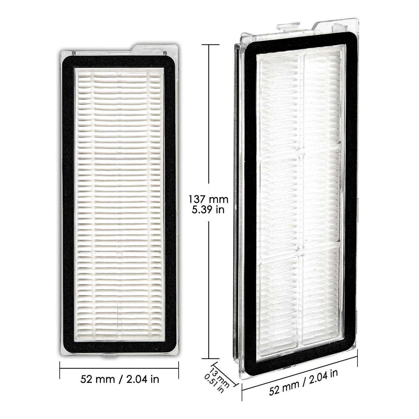 (7 Pack) Q Revo S Replacement HEPA Filter Compatible With Roborock Qrevo S, Qrevo Pro, Qrevo MaxV, Qrevo Plus, Qrevo Edge, Qrevo Curv Robot Vacuum, Filter Accessories Kit (NOT FOR Q Revo)