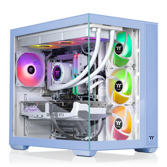 Thermaltake LCGS View i1470TH-380 Gaming Desktop (Intel® Core™ i9-14900KF, ToughRam 32GB DDR5 6400MT/s RGB Memory, NVIDIA® GeForce RTX™ 5070 Ti, 2TB NVMe M.2, WiFi, Windows 11) V38H-Z790-57T-LCS