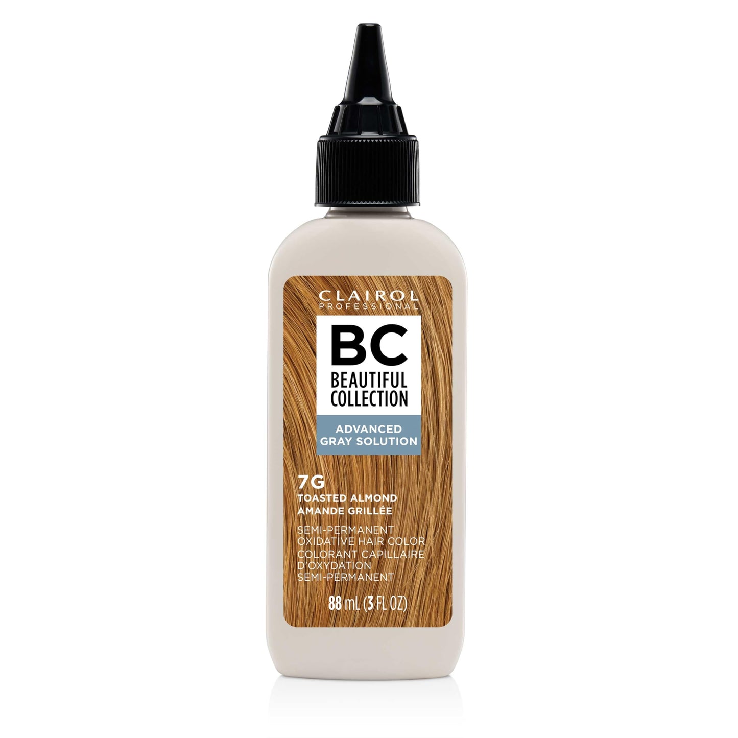 Clairol Professional Beautiful Collection Advanced Gray Solutions, 7G Toasted Almond, 3 oz.