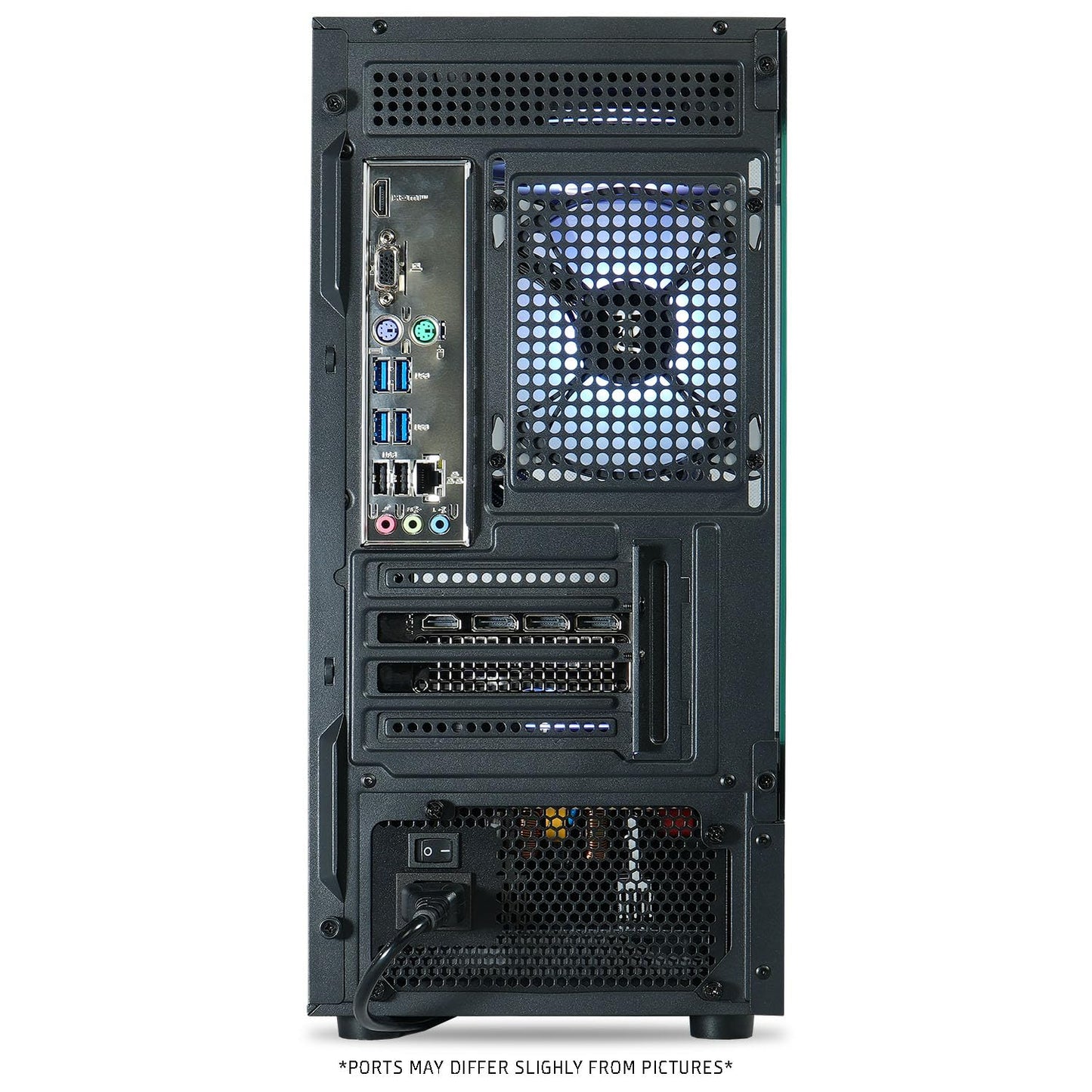 ViprTech Reaper 2.0 Liquid-Cooled PC - AMD Ryzen 7 8700F (5.0Ghz Turbo), RTX 4060 Ti 16GB, 32GB DDR5 6400, 1TB NVMe SSD, Gold PSU, VR-Ready, WiFi, BT, Win 11, Gaming Desktop Computer Black