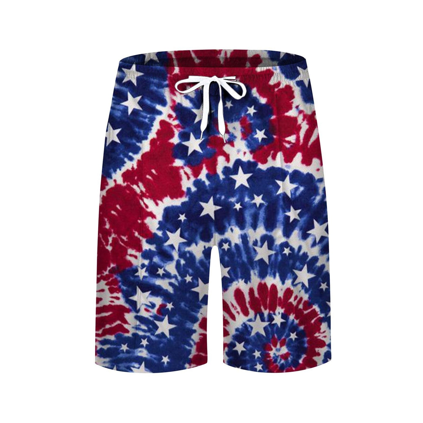 Generic Mens 2 Piece Outfits American Flag Polo Shirt Short Sleeve and Short Sets Fashion Summer Casual Tracksuit, X-Large, #E07-dark Blue