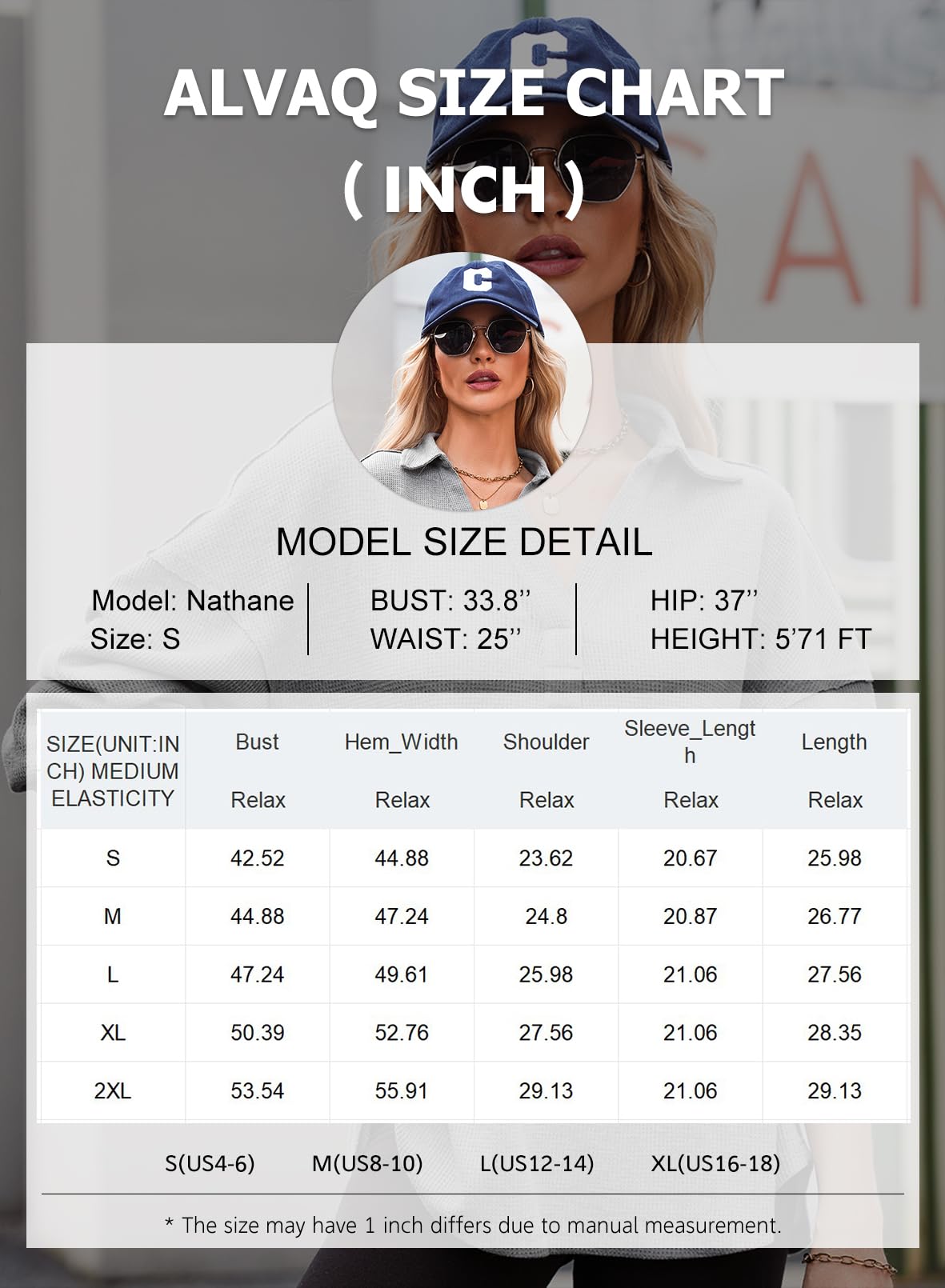 AlvaQ Shirts for Women Fall Winter Clothes Oversized Long Sleeve Sweatshirt Fashion Casual Loose Fit V Neck Drop Shoulder Tunic Tops Khaki Medium