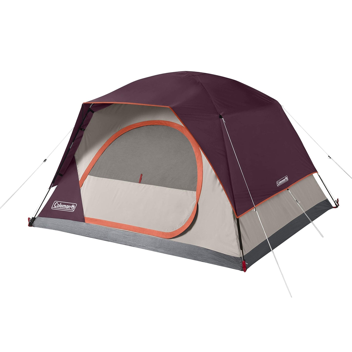 Coleman Skydome Tent with 5 Minute Setup, 4-Person Weatherproof Tent with Rainfly & Carry Bag, 20% More Headroom Than Traditional Canopies