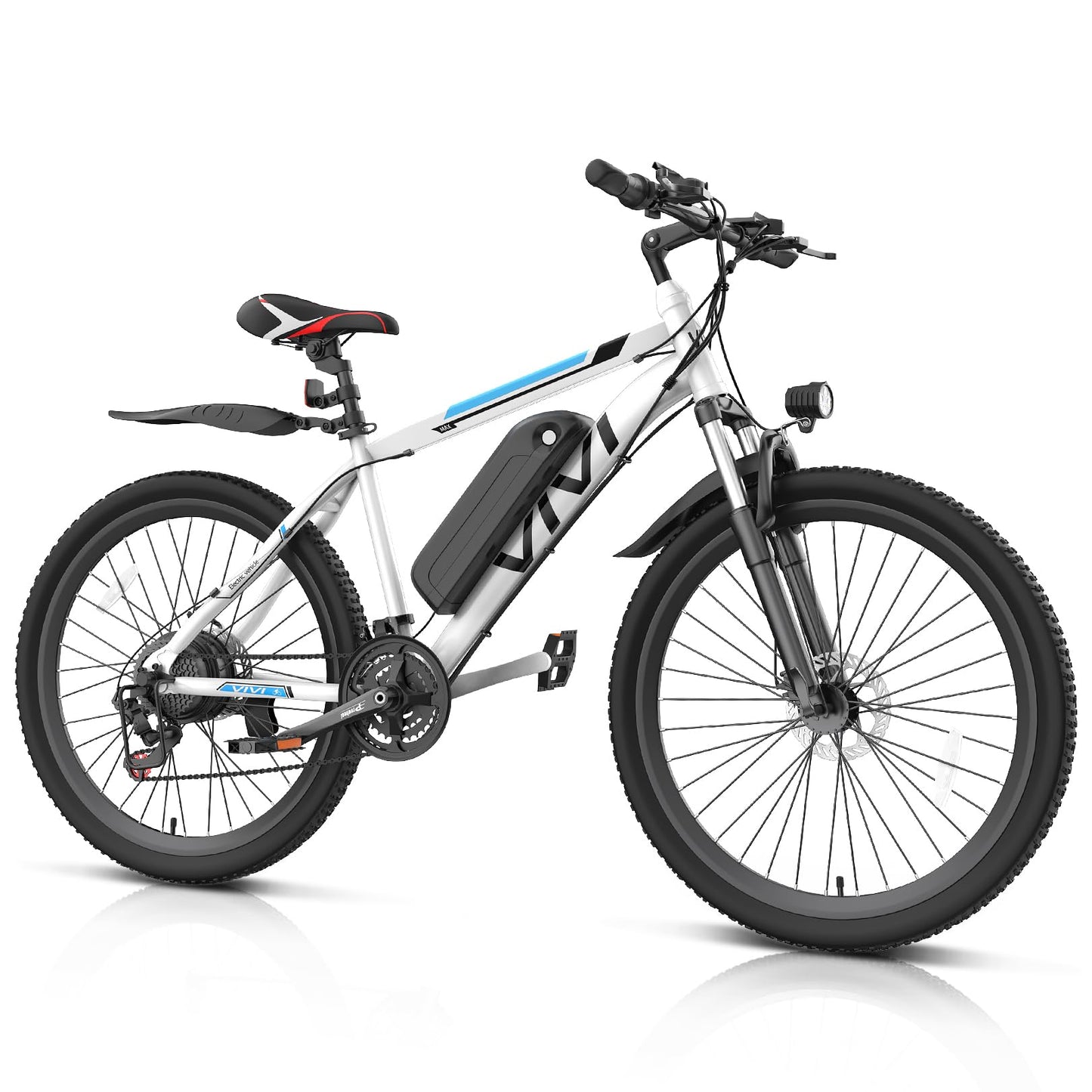Vivi Electric Bike for Adults, Peak 780W Ebike 26" Electric Mountain Bike, 22MPH Adult Electric Bicycles Commuter Ebike with 48V Battery, Up to 50 Miles, Cruise Control, 21 Speed, UL 2849 Certified