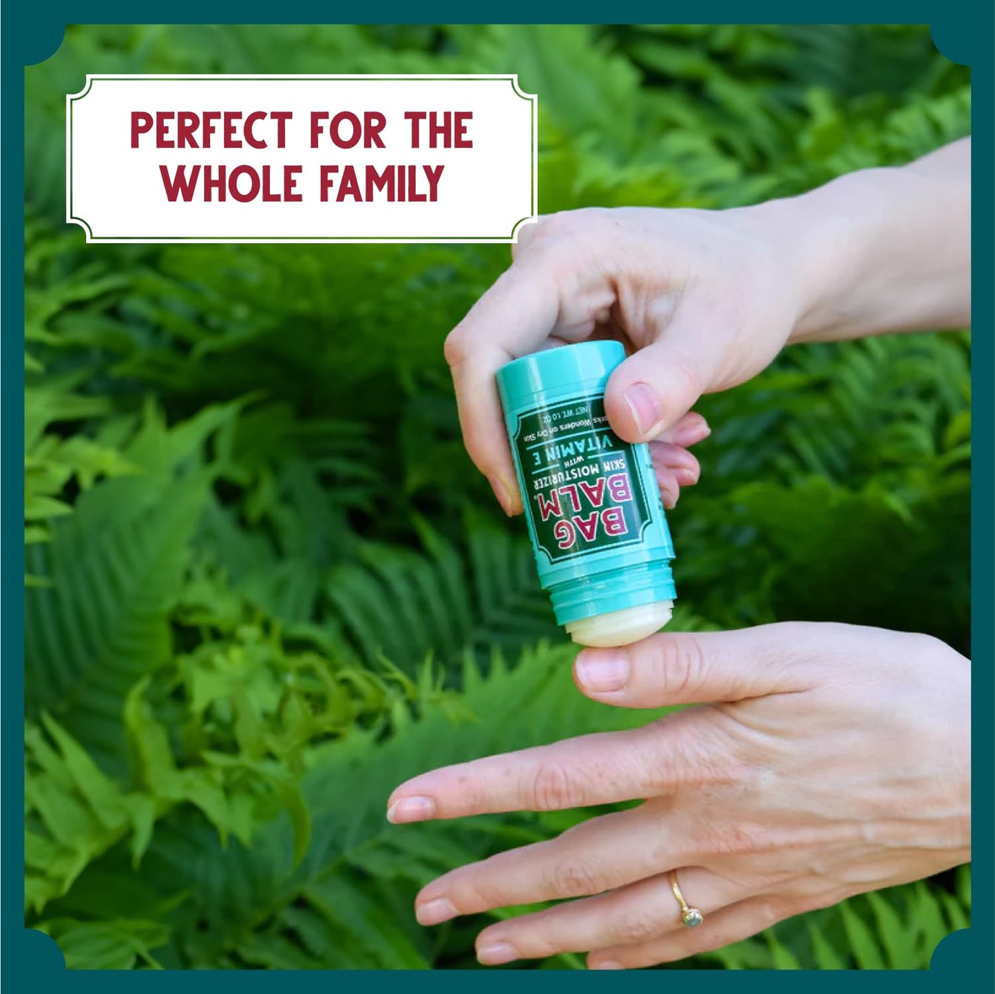 Bag Balm Original Skin Moisturizer Stick with Vitamin E - Hydrating & Soothing Balm for Dry Skin, Chapped Lips & Cracked Hands - Made in the USA - Paraben-Free & Cruelty-Free Twist-Up Skin Care 1oz