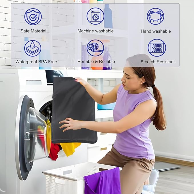 Wet Dry Bags with Embedded Towel Portable Sack Bags with Oxford zipper for Swimsuit Umbrella Wet Cloth