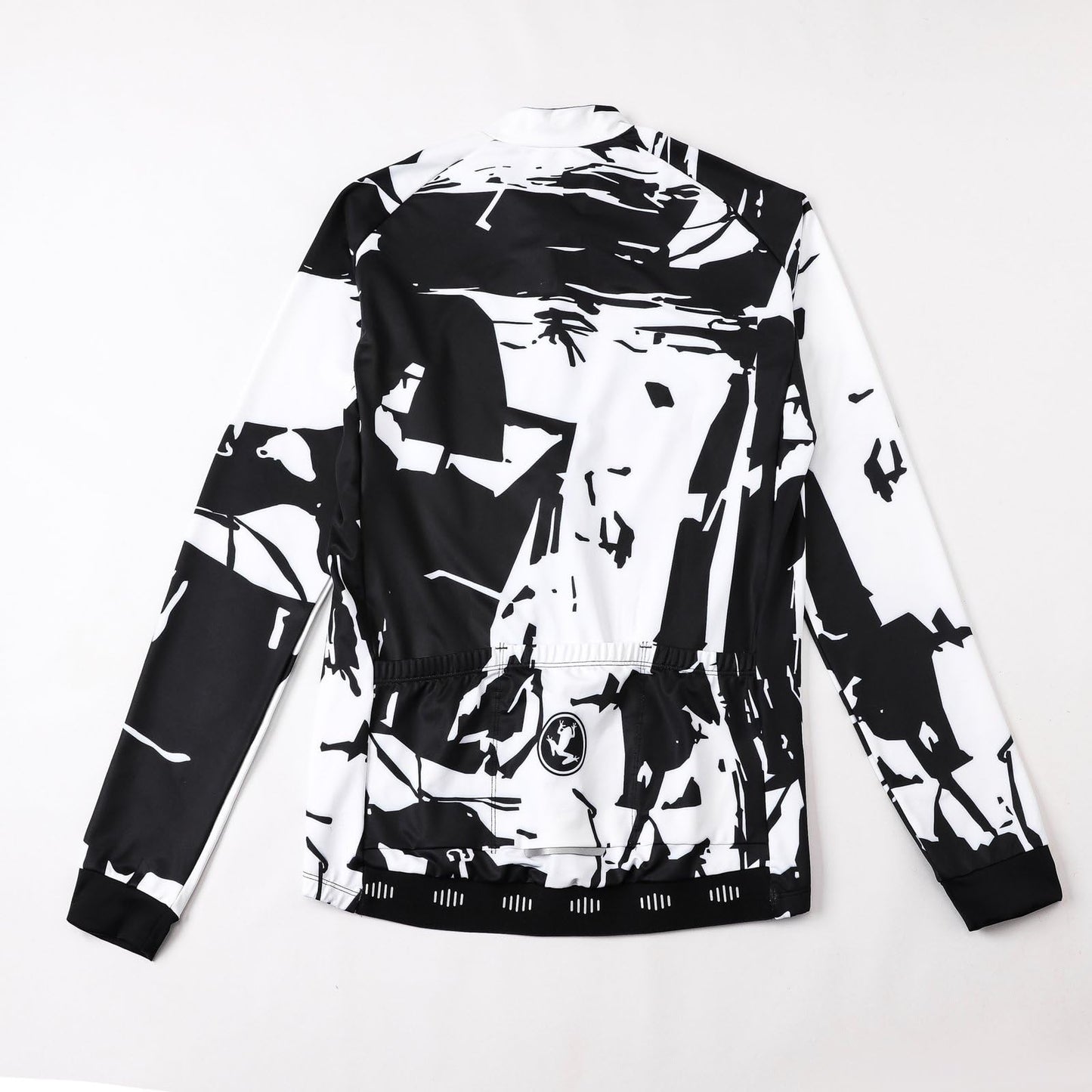 UGLY FROG Men's Cycling Jersey Winter Long Sleeves Warm Slim Fit Bike Bicycle MTB Shirts Thermal 3 Back Pockets L