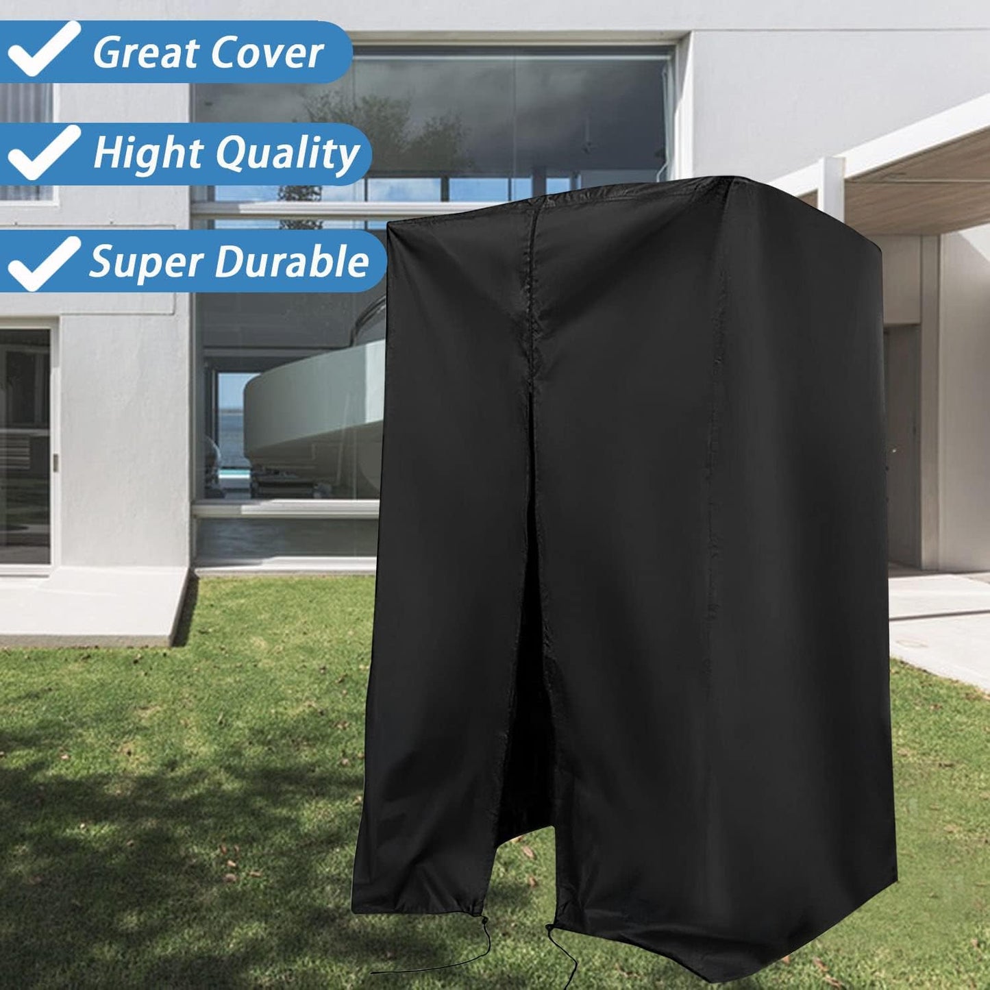 Rilime Treadmill Cover,Waterproof Covers for Home Folding Treadmills,Dustproof Covers for 300lbs Treadmill with Incline,32" L X 30" W X 55" H