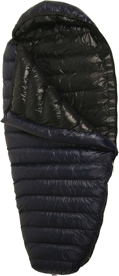 Western Mountaineering TerraLite 25 Degree Sleeping Bag Navy Blue 6FT 6IN / Left Zip