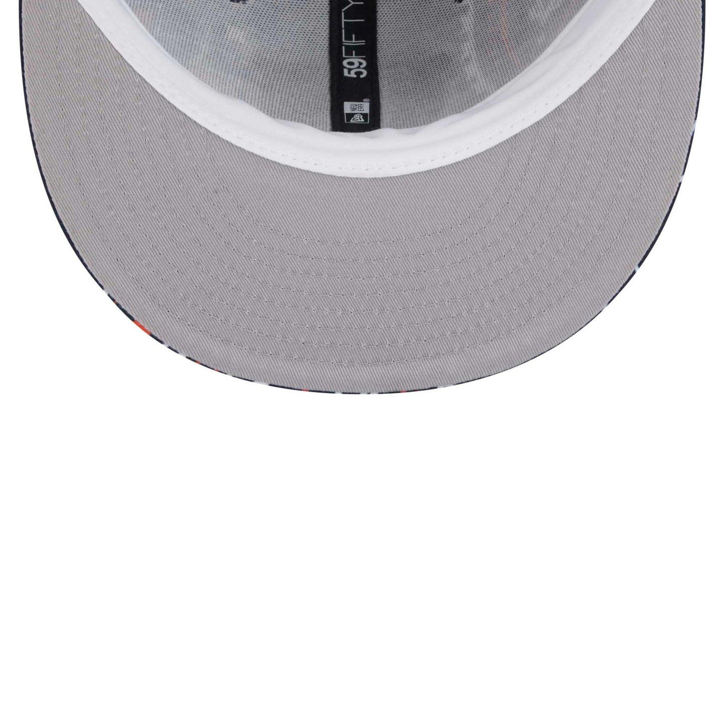New Era Men's Navy Chicago Bears Paisley 59FIFTY Fitted Hat