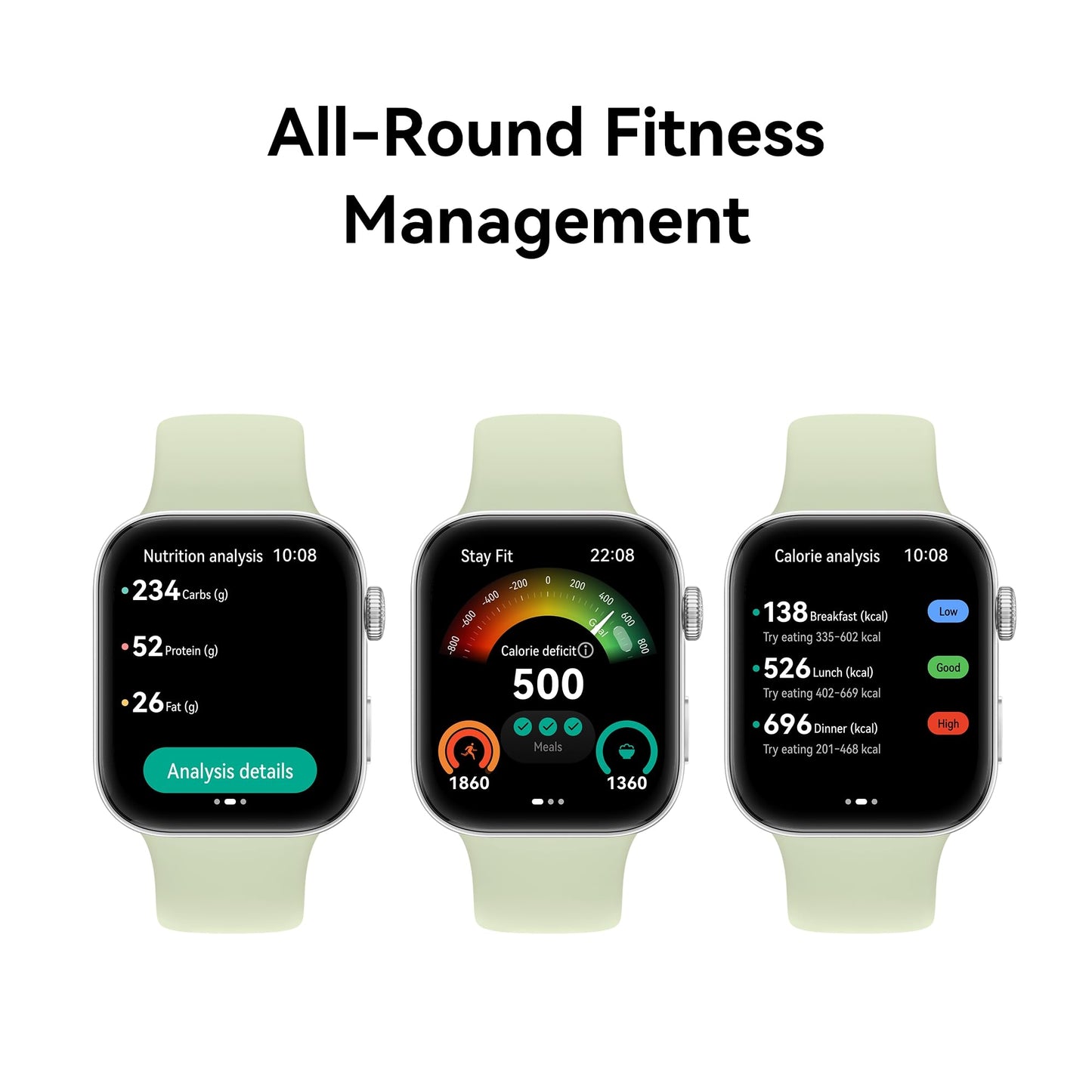 HUAWEI Watch FIT 3,1.82" AMOLED Display ,Ultra-Slim Design,All-Round Fitness Management,Comprehensive Health Managment,Durable Battery Life,Compatible with iOS Android Grey