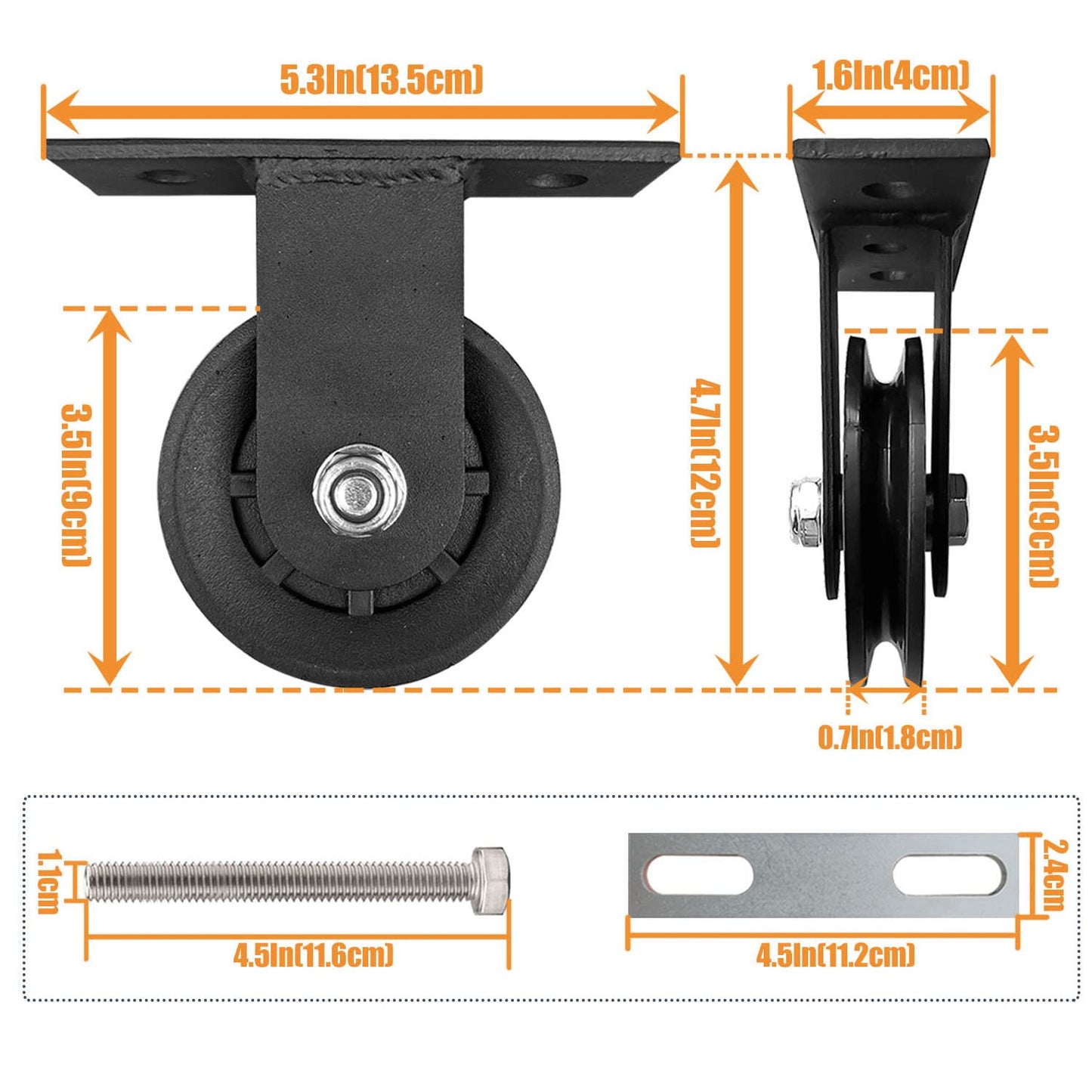 Upgraded Cable Pulley System Gym, LAT Pull Down Machine for Home Gym Equipment, Weight Pulley System for Cable Machine, LAT Pulley System Gym for Strength Training Power Cages, Power Racks (Style 2)…