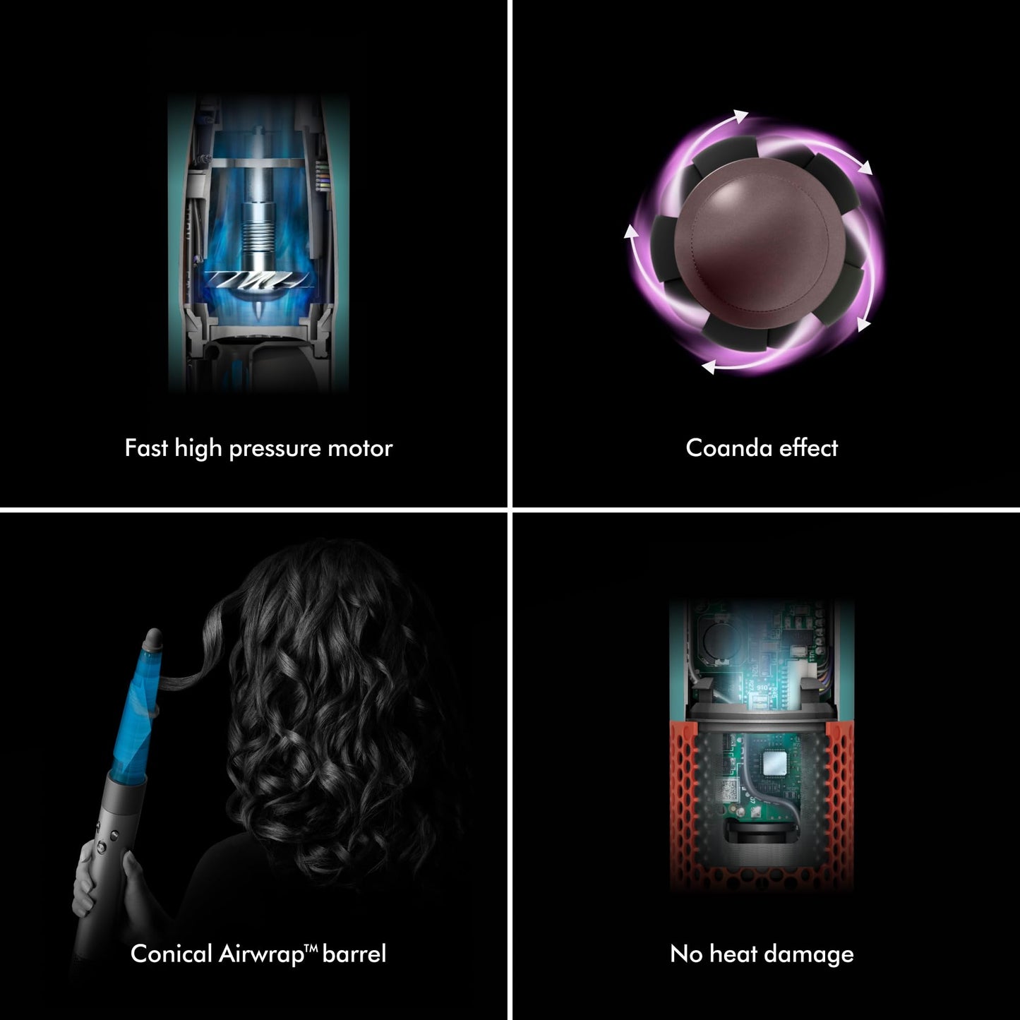 Dyson Airwrap i.d.™ Multi-Styler and Dryer Straight+Wavy in Ceramic Pink and Rose Gold