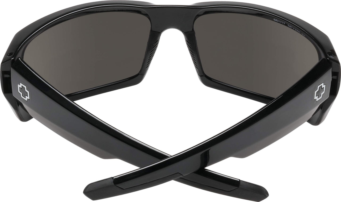 Spy Optic Men's General Rectangular Sunglasses, Ansi Black/Gray, 60 mm