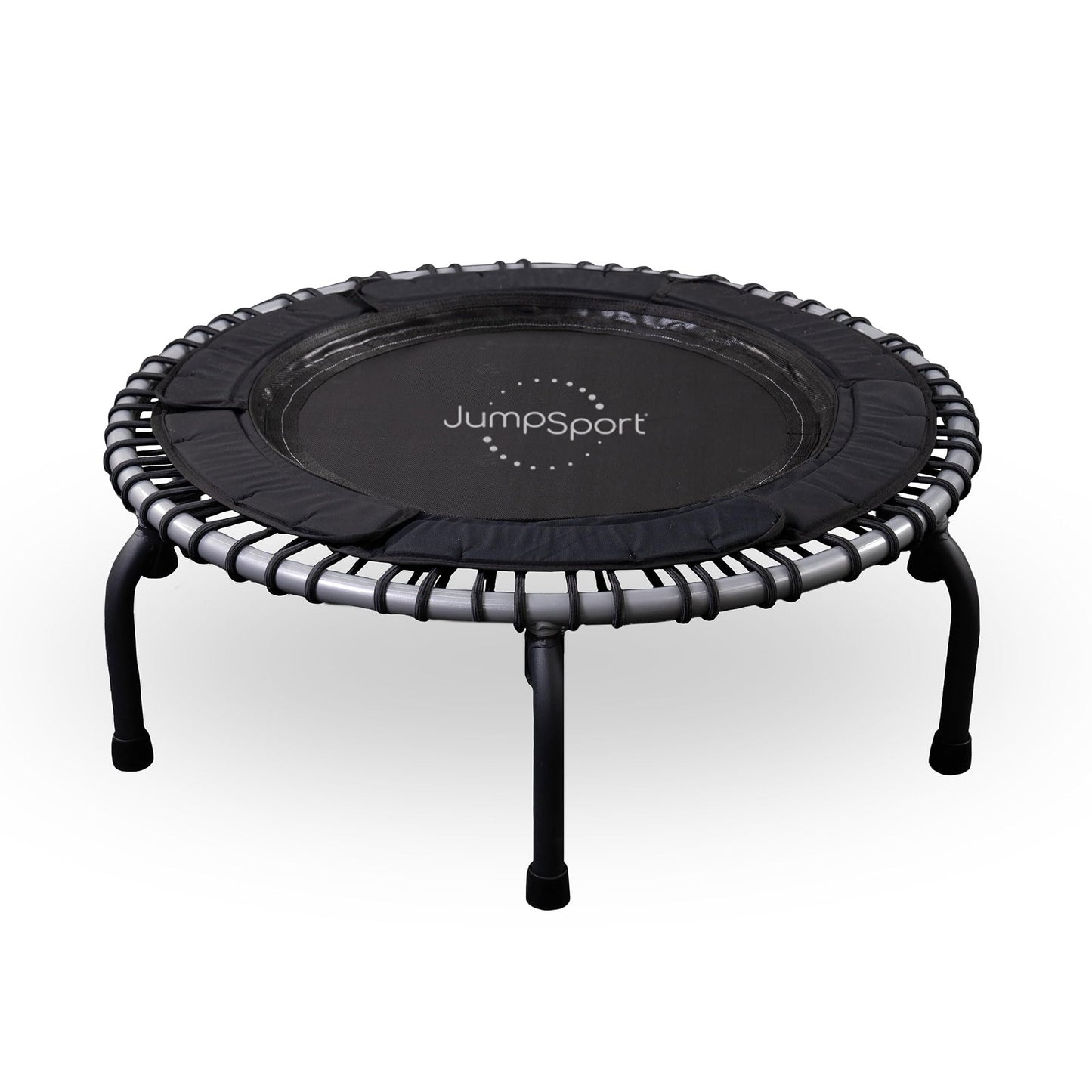 JumpSport 370 PRO Fitness Trampoline, 39" | Exercise Rebounder | 36 Adjustable Bungees | 300 lb Wt. Rating