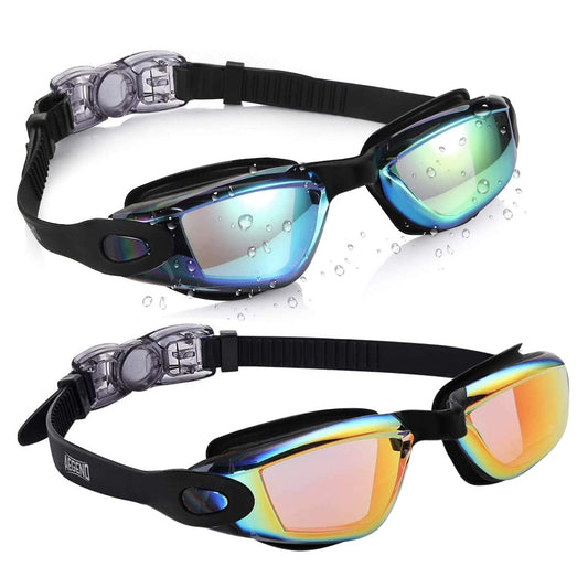 Aegend Kids Swim Goggles, Pack of 2 Swimming Goggles for Children Boys & Girls Age 3-14
