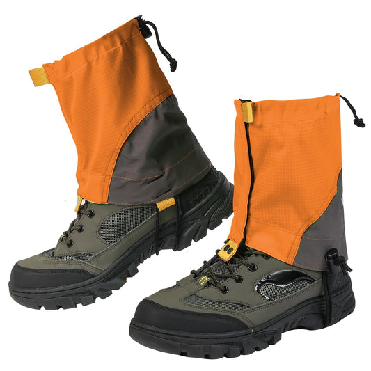 Gators for Hiking Boots and Shoes, Lightweight Adjustable Leg Gaiters for Men Women, Waterproof Hiking Gaiters for Snow,Trail Running,Hiking,Hunting,Walking, Skiing,Snowshoeing,Mountain Climbing