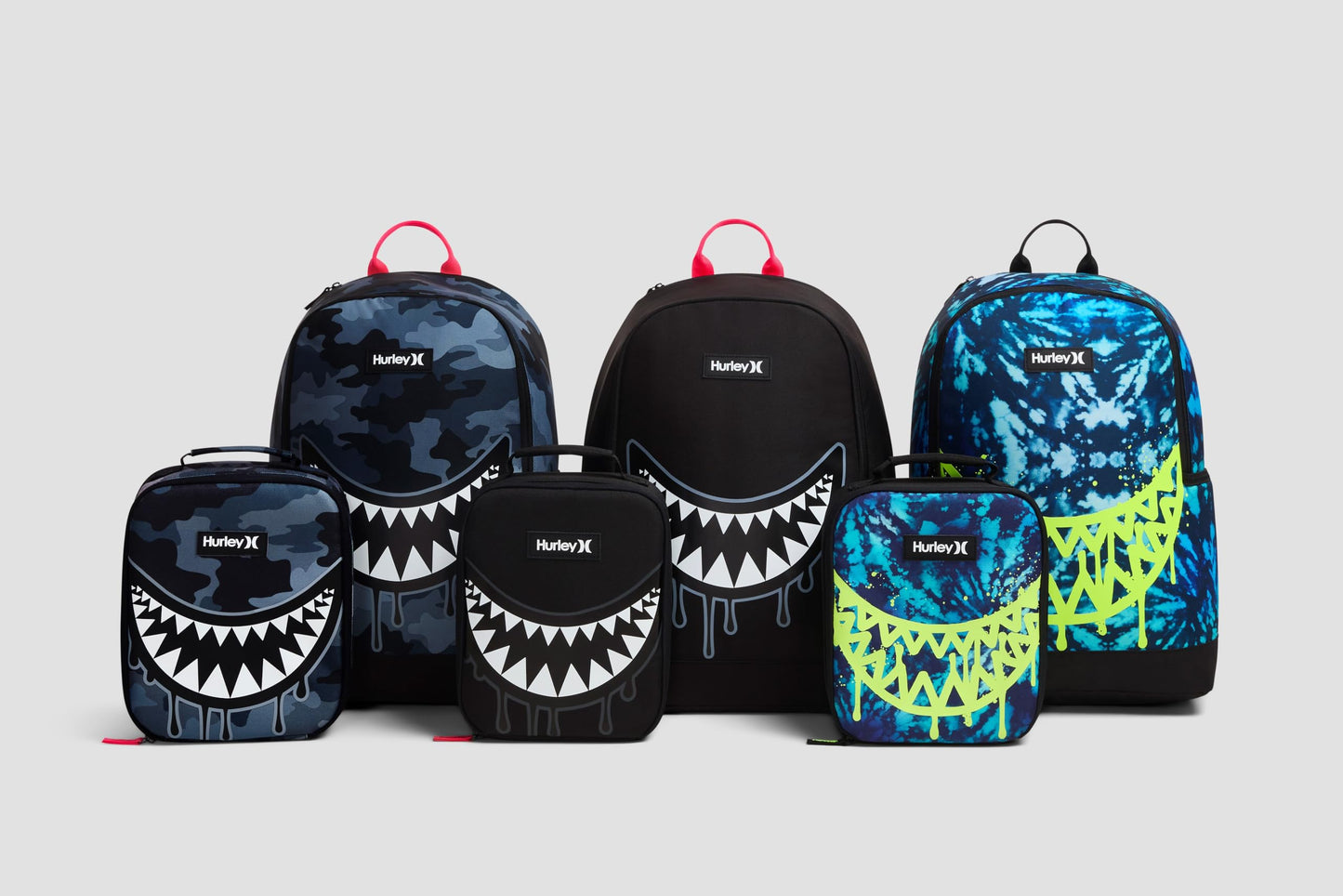 Hurley Graphic Backpack, Black/Black, O/S