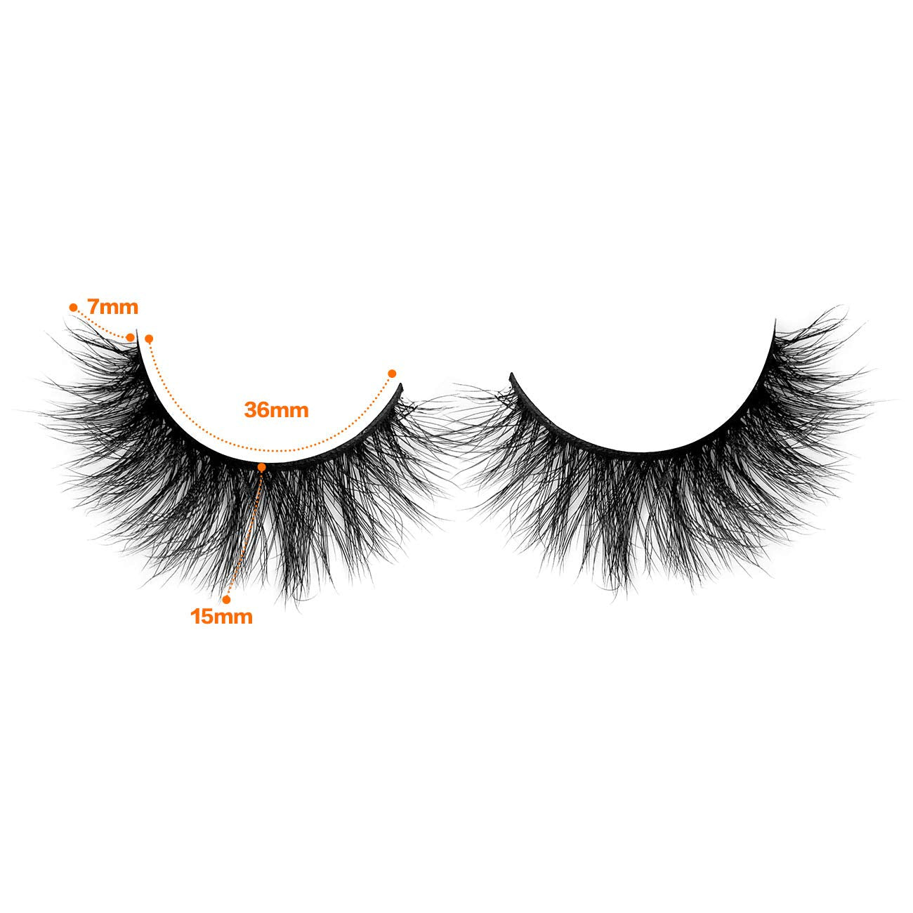 ALICROWN Faux Mink Lashes Pack 3D Volume Natural Fluffy Wispies Cross False Eyelashes